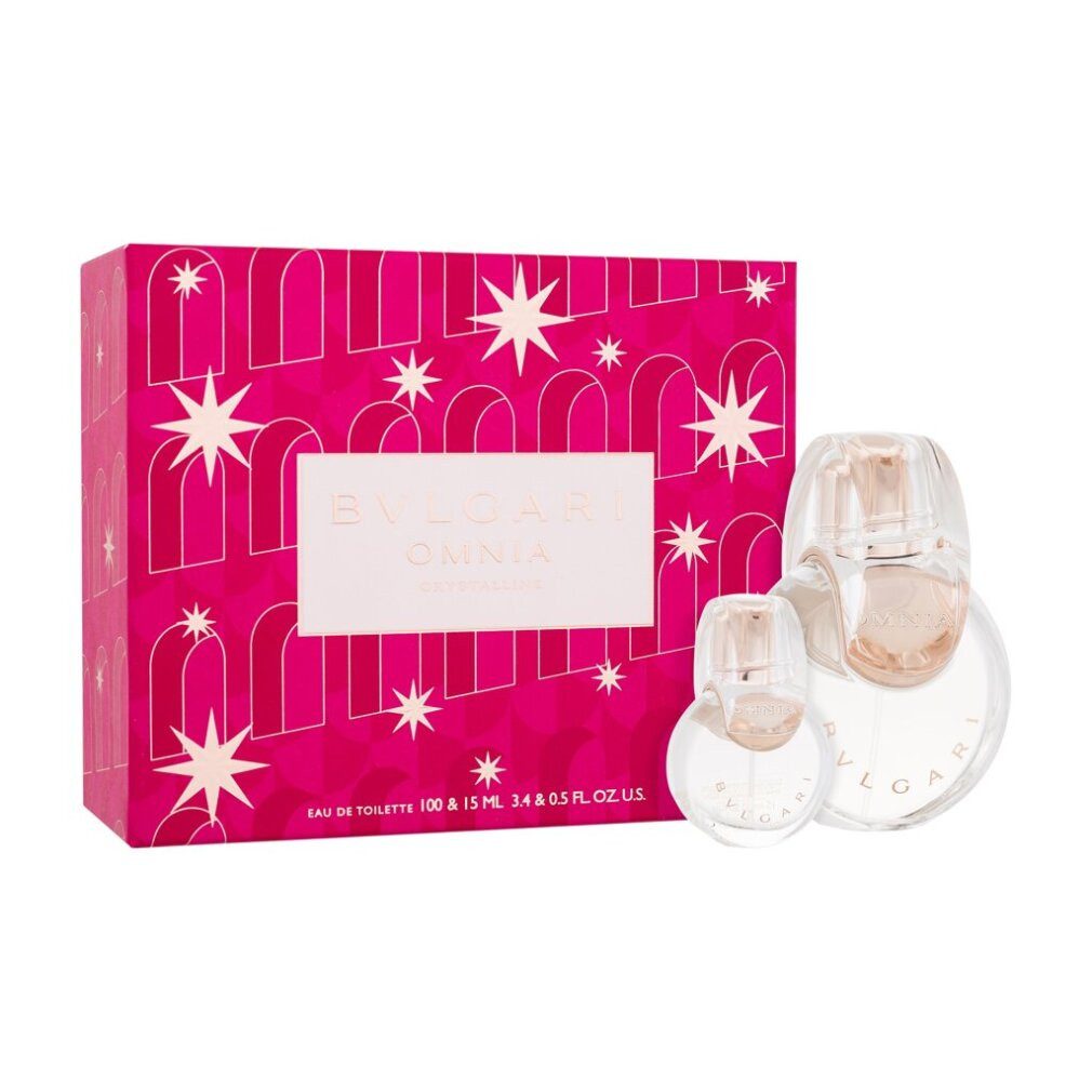 BVLGARI Eau de Toilette Omnia Crystalline 100ml EdT + 15ml EdT EdT