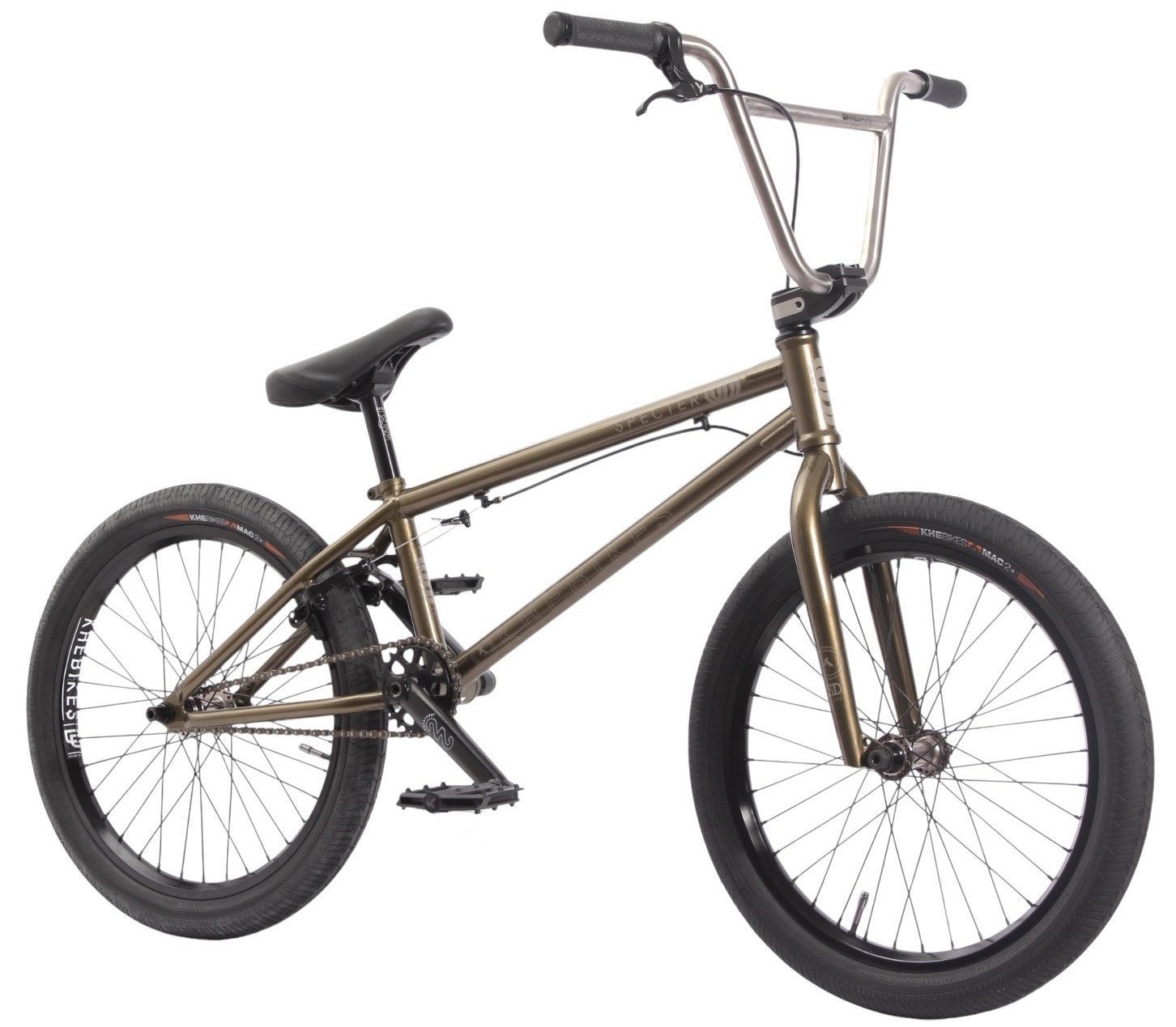 KHEbikes BMX-Rad KHE SPECTER V2 Limited Titanium 20", 9,5 kg, CrMo Rahmen, Affix Rotor, 1 Gang