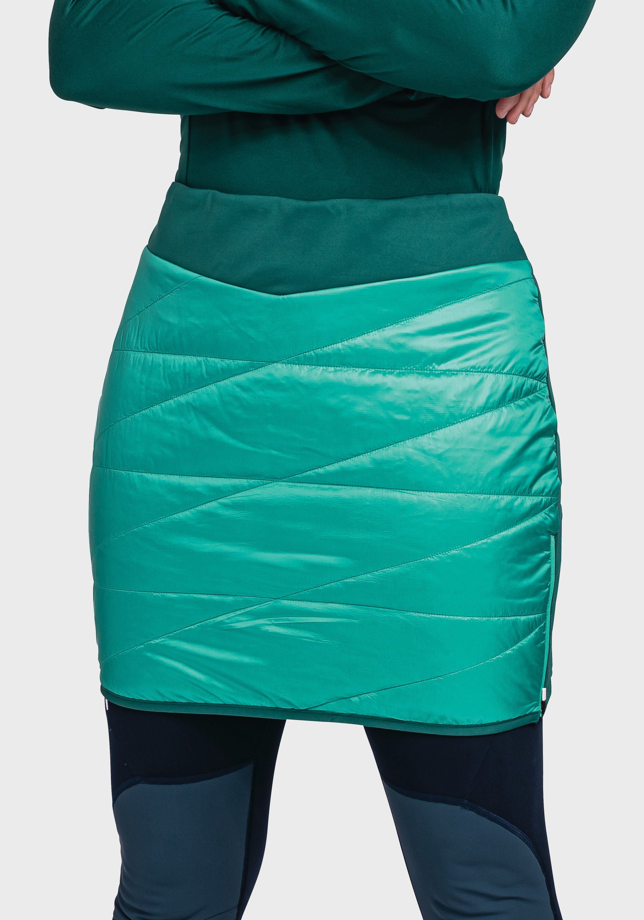 L grün Sweatrock Thermo Stams Skirt Schöffel