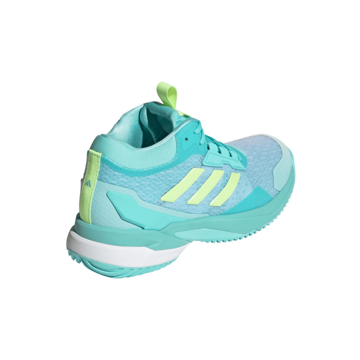 adidas Performance Hallen-Indoorschuhe CrazyFlight 6 Mid aquablau Damen Badmintonschuh