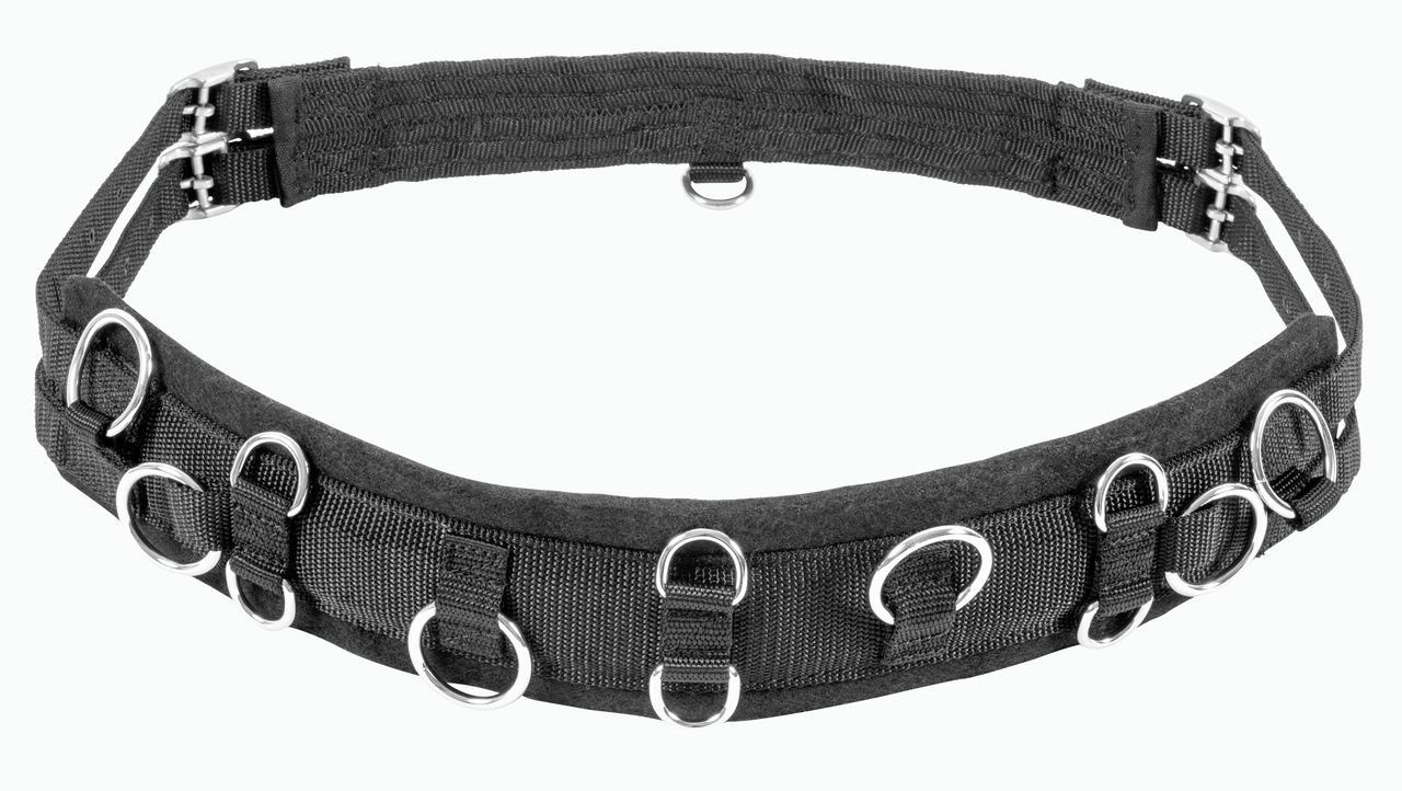 USG Sattelgurte USG Mini-Shetty Longiergurt, schwarz