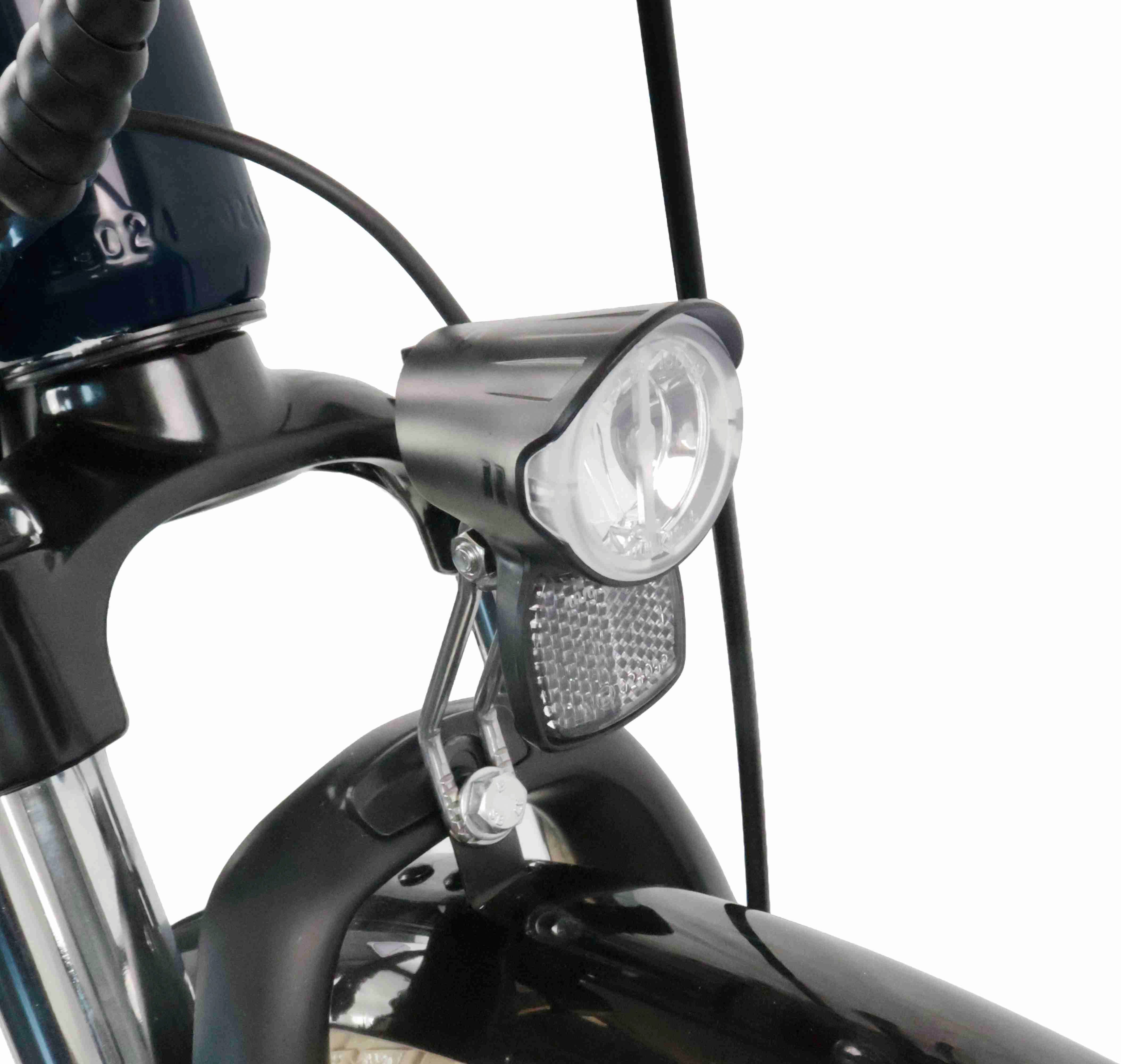 LLobe E-Bike Cityrad City E-Bike 28" Millenium 7G, 7 Gang, Nabenschaltung, Frontmotor, 468 Wh