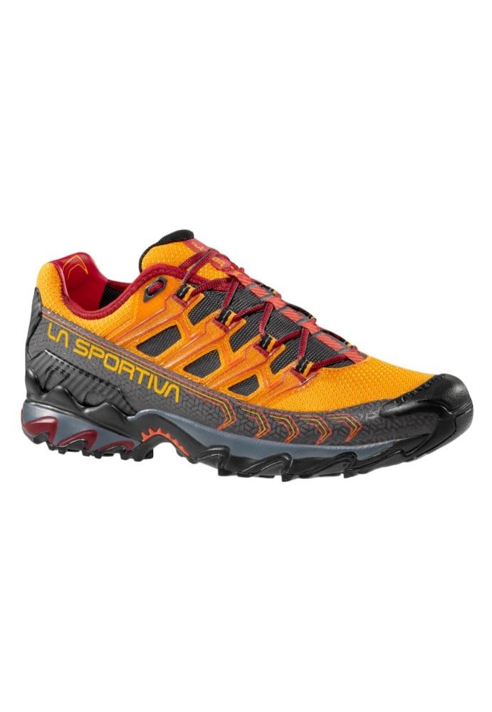 Trail-Laufschuhe Ultra Raptor II orange/schwarz Herren Wanderschuh