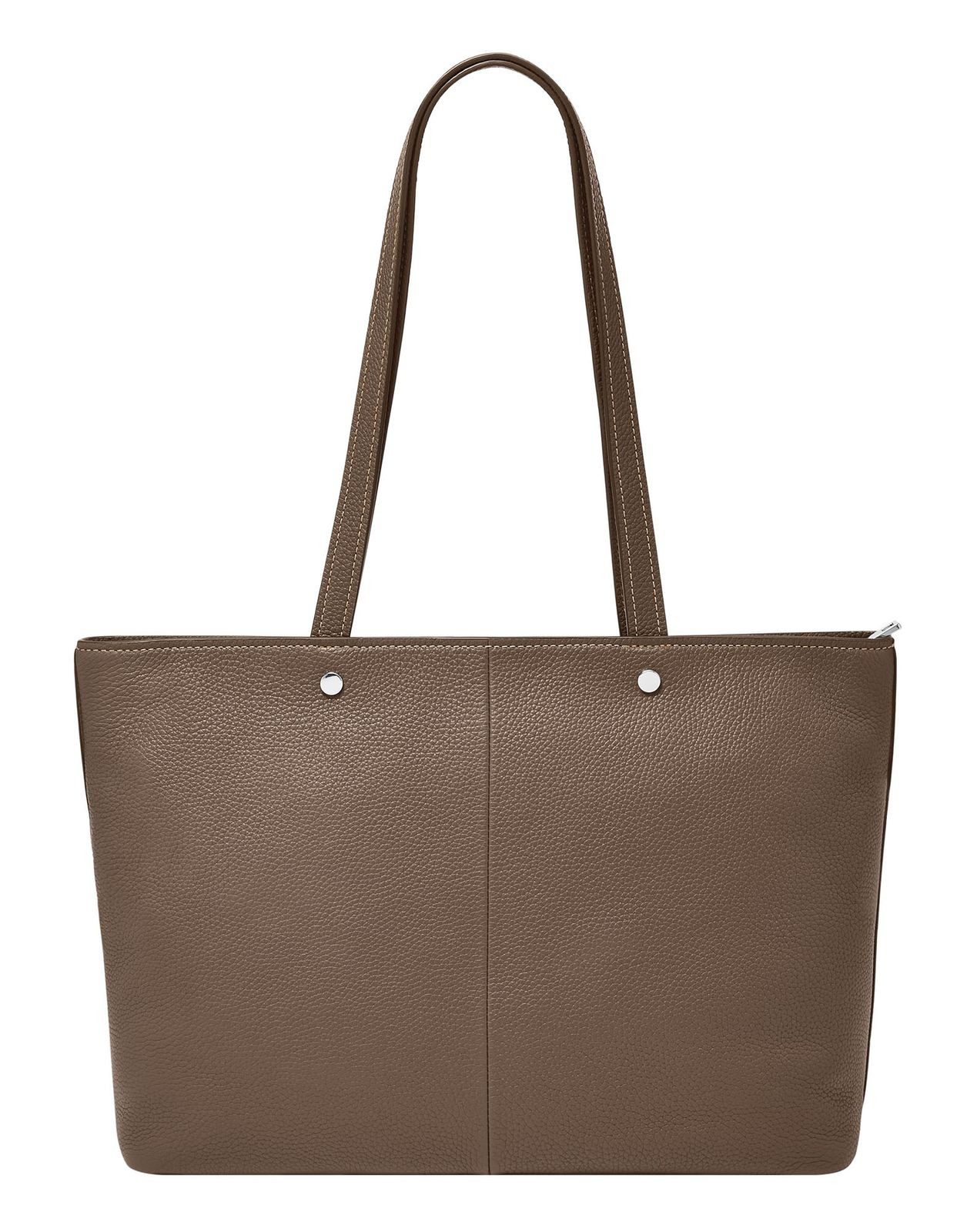 Fossil Schultertasche Top Zip Tote, aus echtem Rindsleder