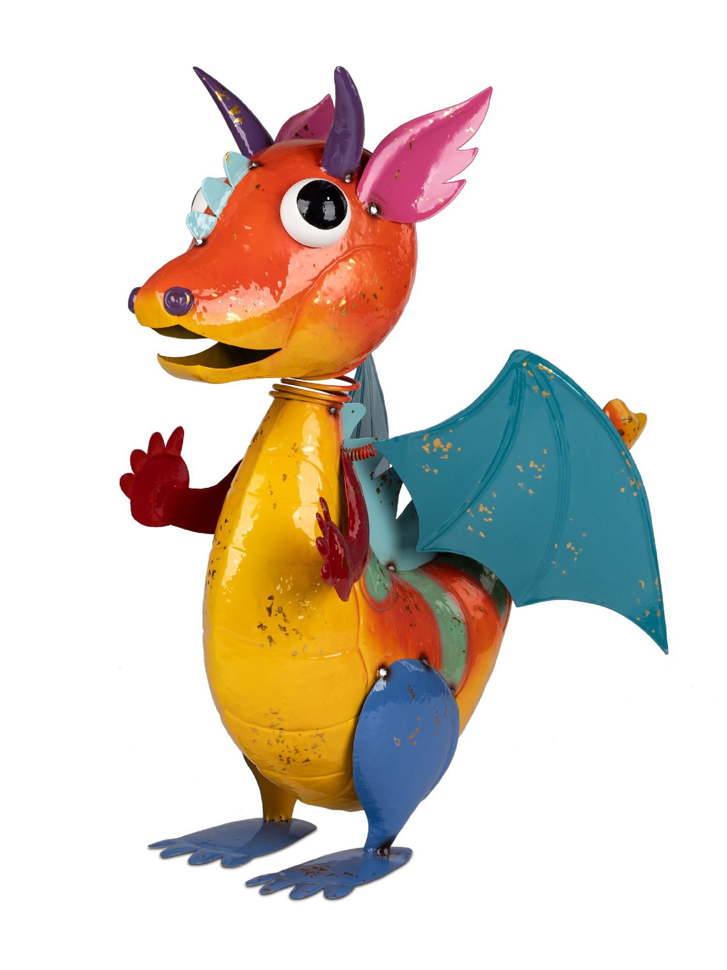 formano Dekofigur Colorful, Wackelkopf, Mehrfarbig, Motiv: Drache