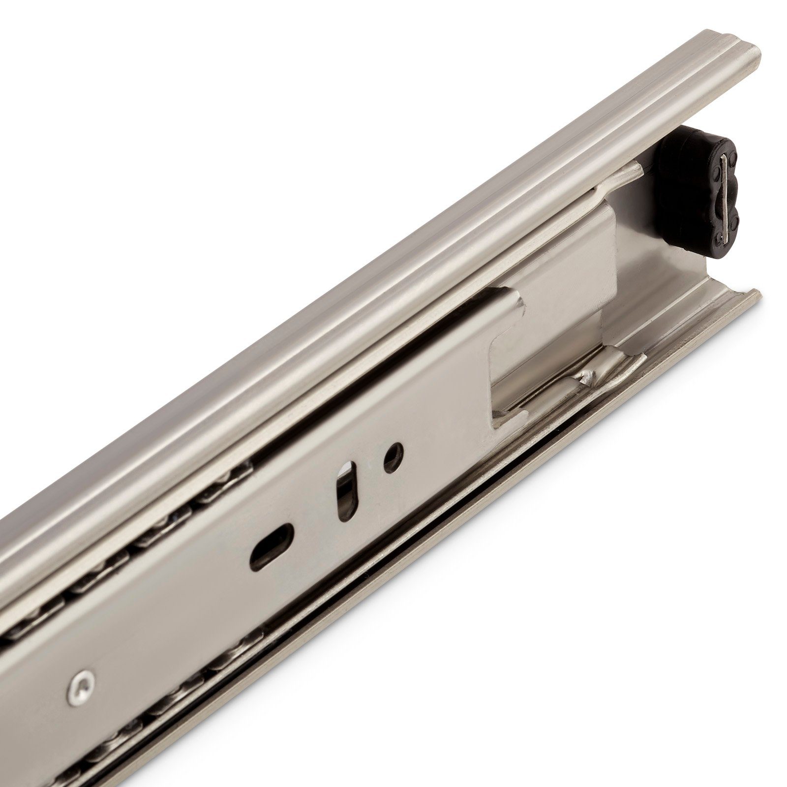 SO-TECH® Auszug Edelstahl Vollauszug 45 kg 250-750 mm Outdoor seewasserfest, Nennlänge 250 mm