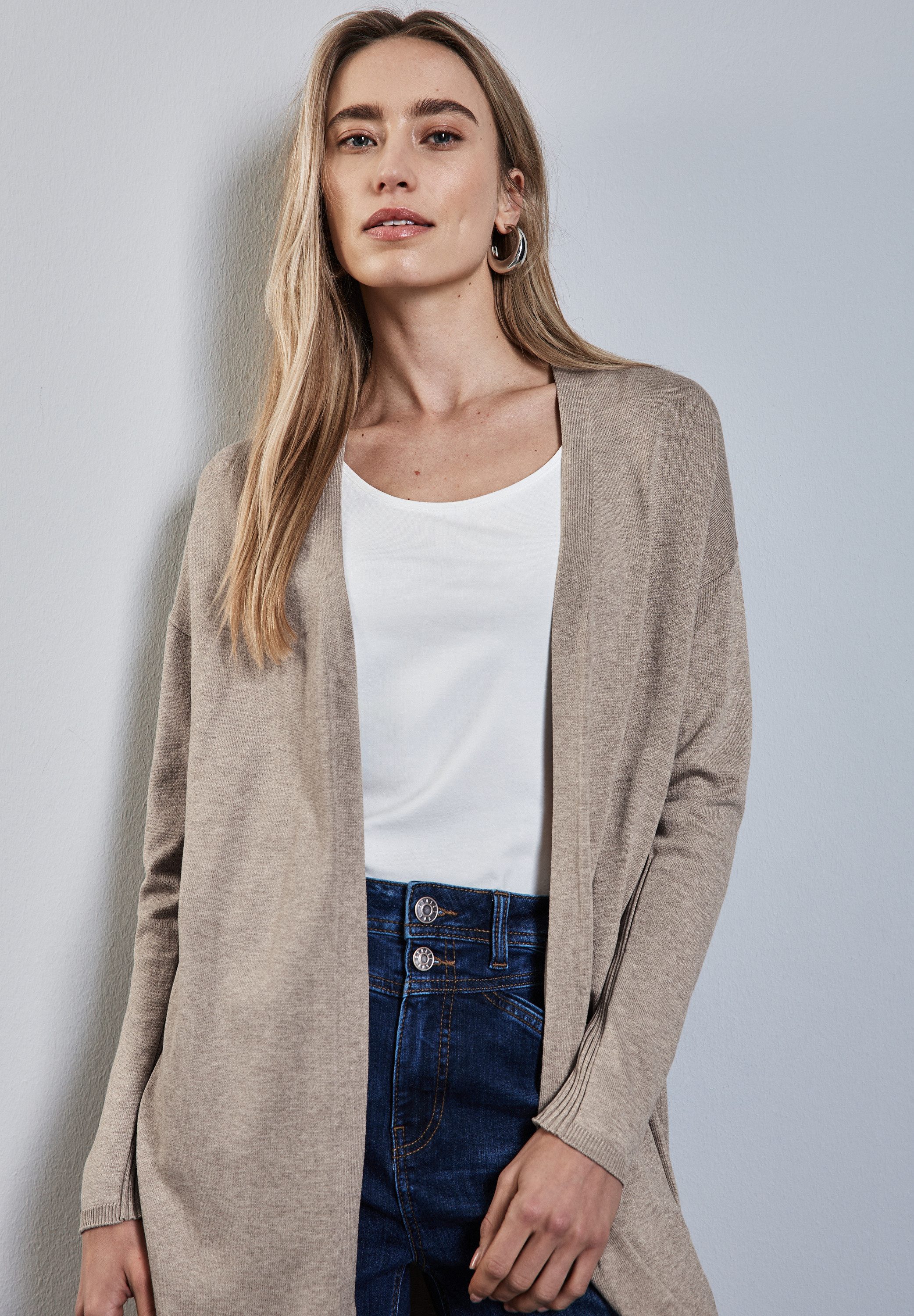 STREET ONE Strickjacke aus softer Viskose