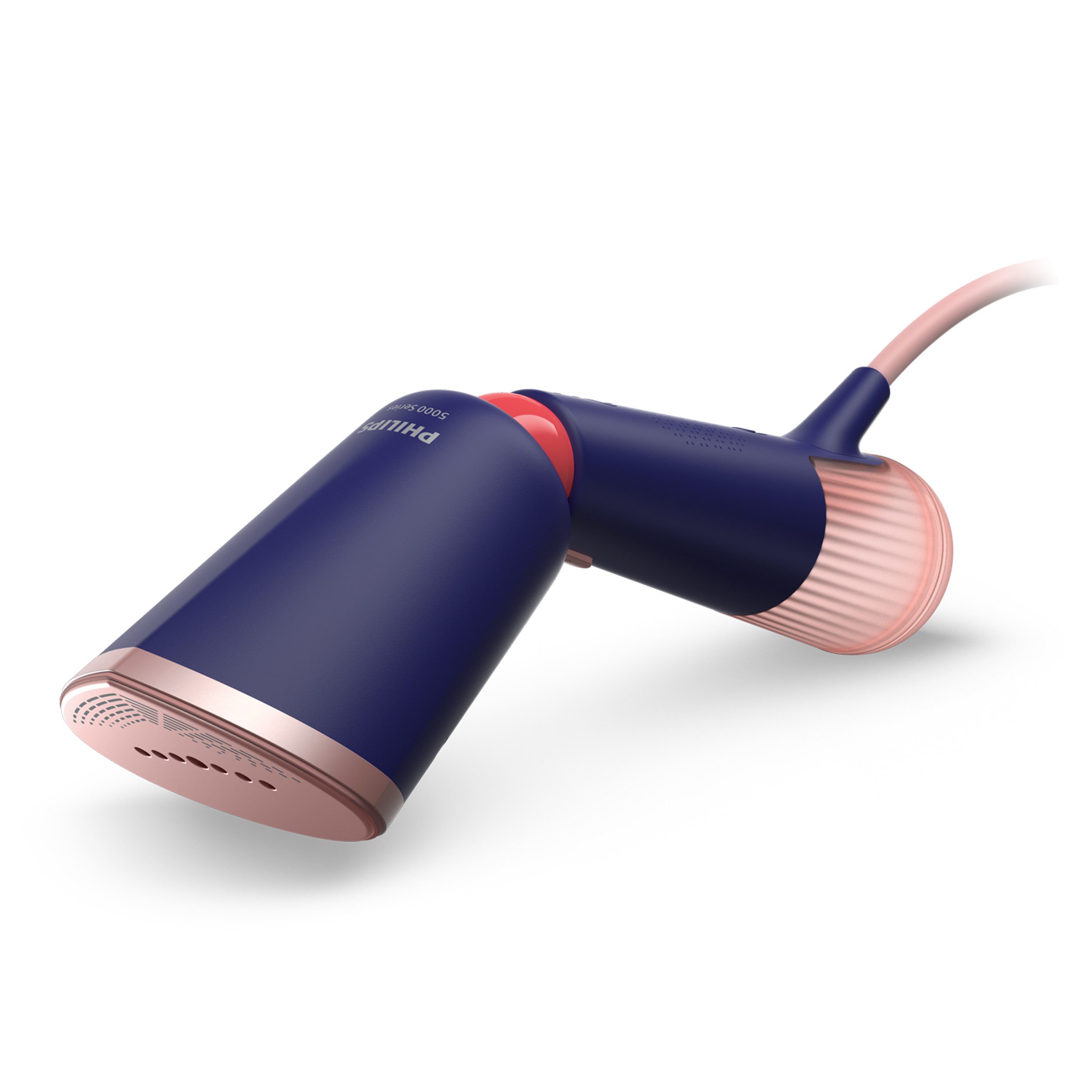 Philips Dampfbürste STH5030 "Styler", 120 ml und 200 ml Wassertank, Metallplatte, 1400 W, Steamer im schlanken Design; 2-in-1 Handschuh, Tasche, Stylemat inkl.