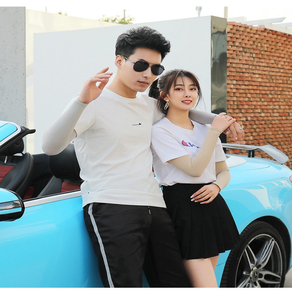 Aymasal Unterkleid Armstulpen Armlinge Armsleeve 3/4er Pack Sonnenschutz UV günstig online kaufen