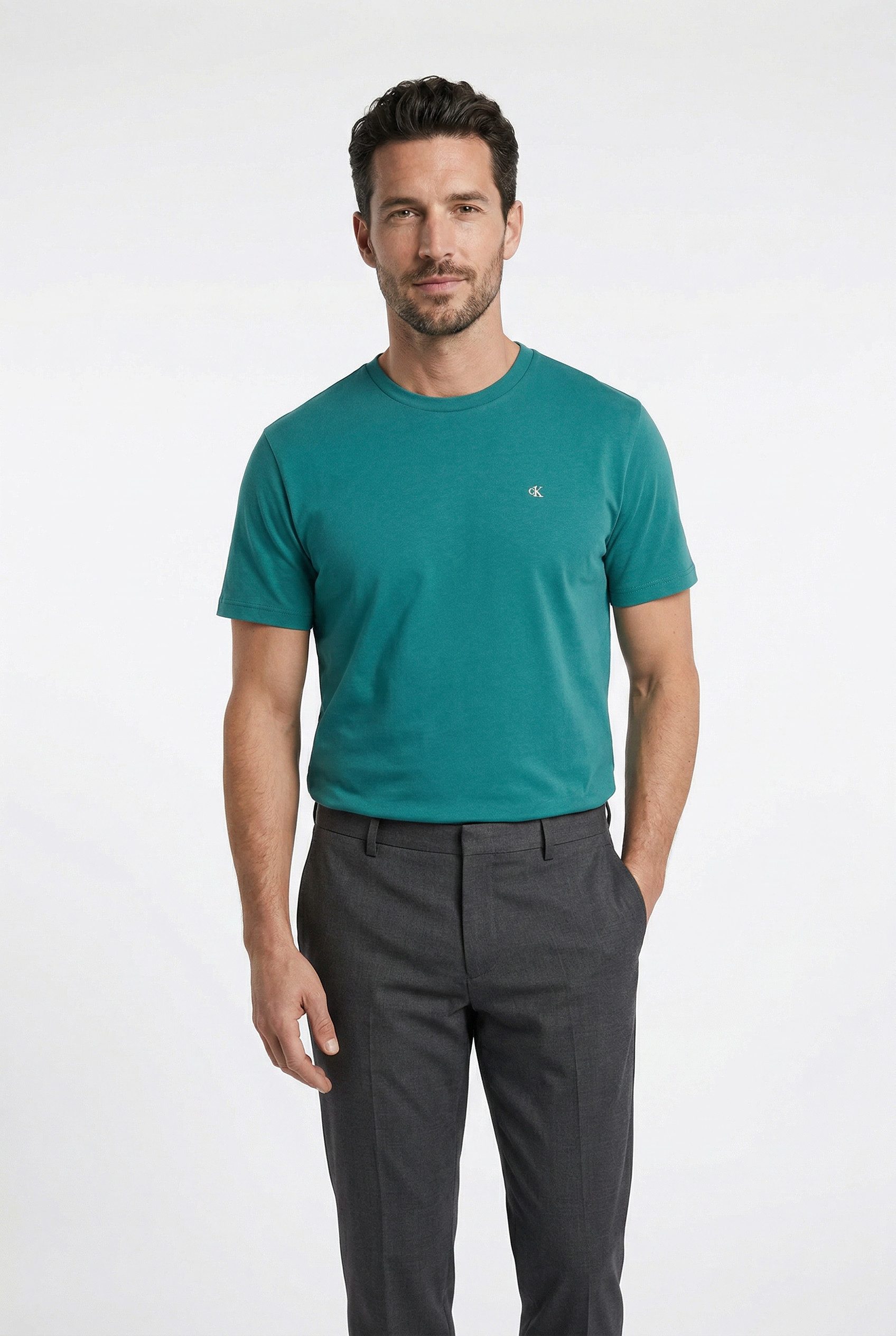 Calvin Klein Jeans T-Shirt regular fit, Rundhalsausschnitt