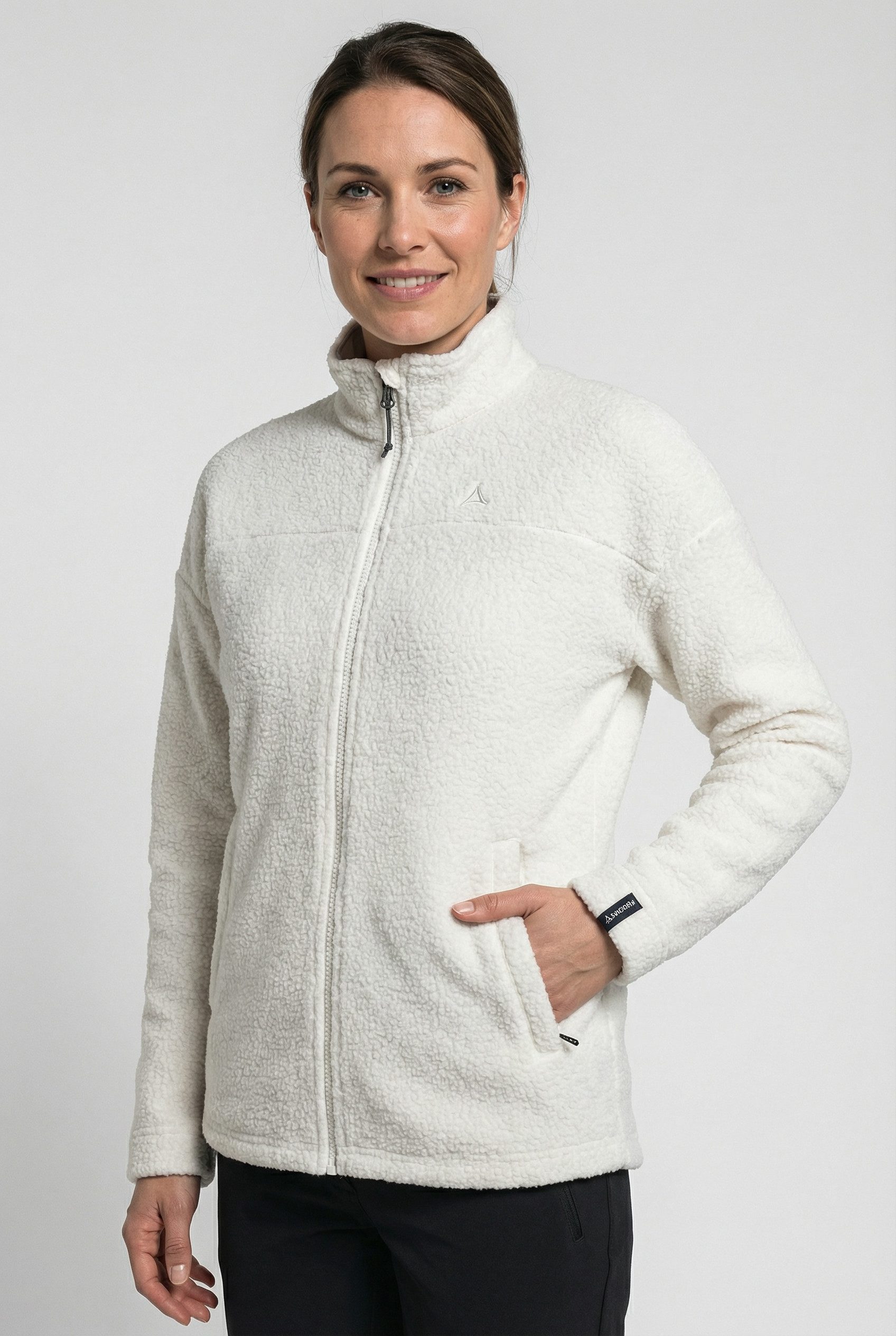 Schöffel Fleecejacke CIRC Fleece Jk Style Purga WMS mit Reißverschluss, schnell trocknend, lockere Passform