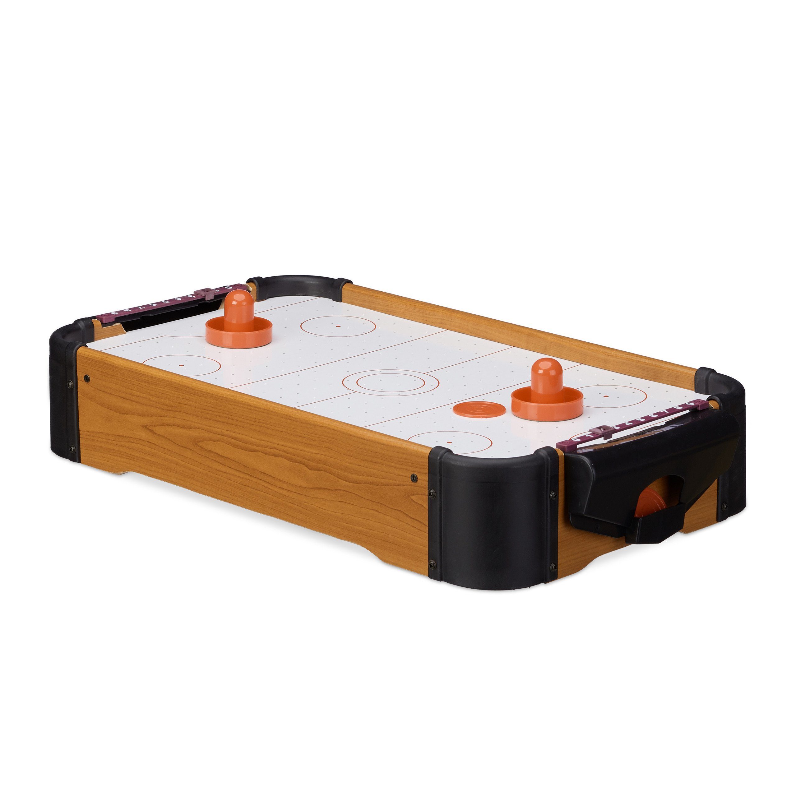 relaxdays Air-Hockeytisch Airhockey Tischspiel