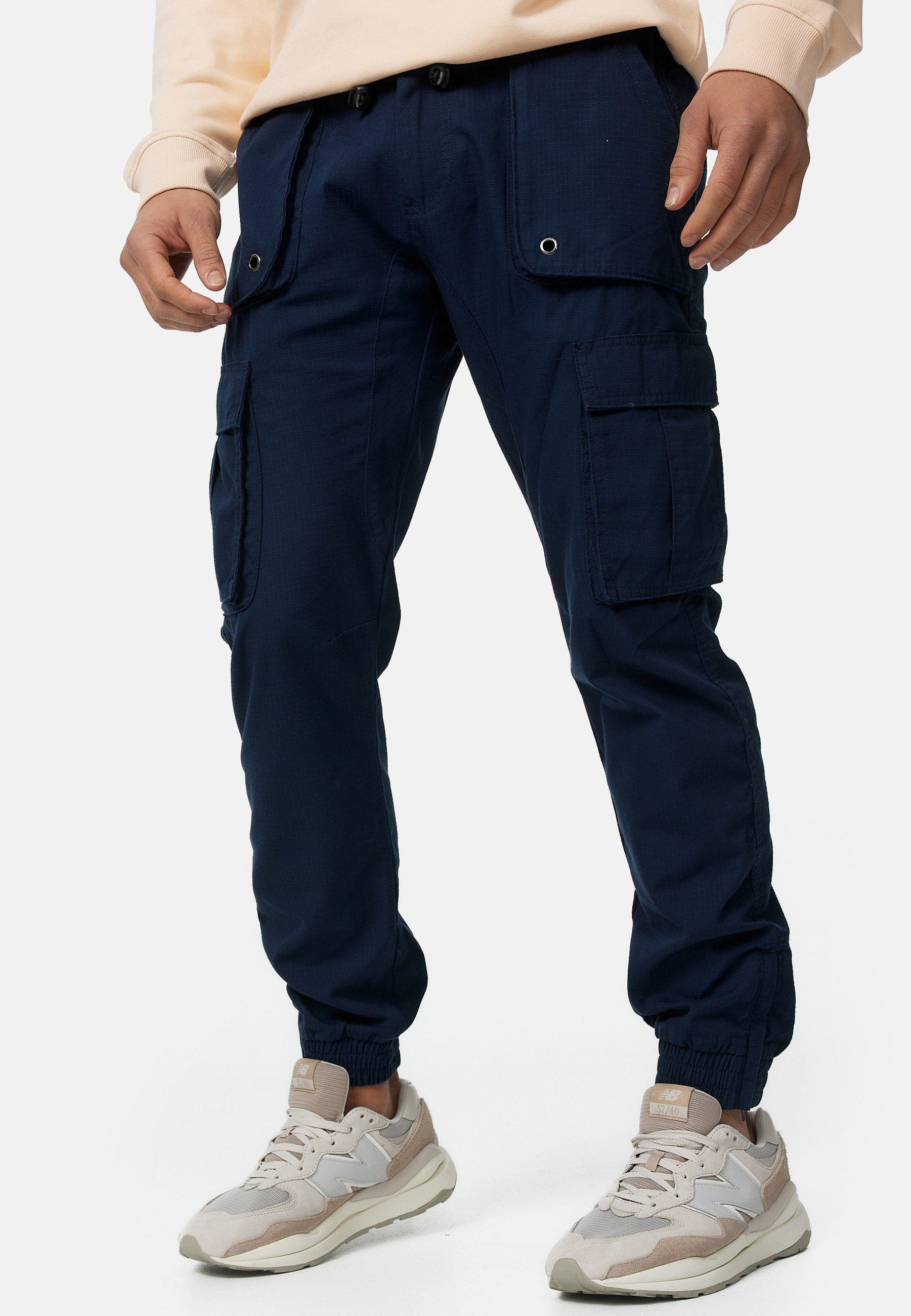 Indicode Cargohose Herren Leonard Cargo Hose Herrenhose