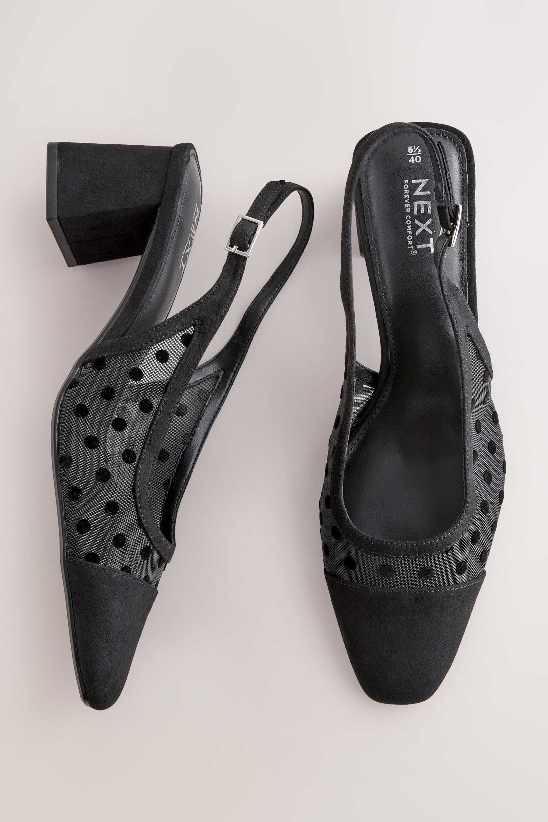 Next Forever Comfort® Slingback-Schuhe, Blockabsatz Slingsandale (1-tlg) günstig online kaufen