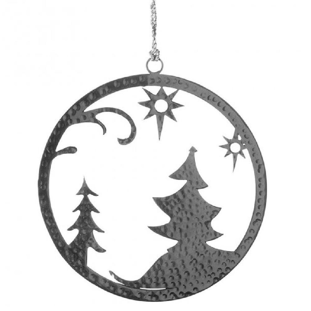 Fink Christbaumschmuck Christbaumschmuck Nevo Edelstahl (12,5cm)