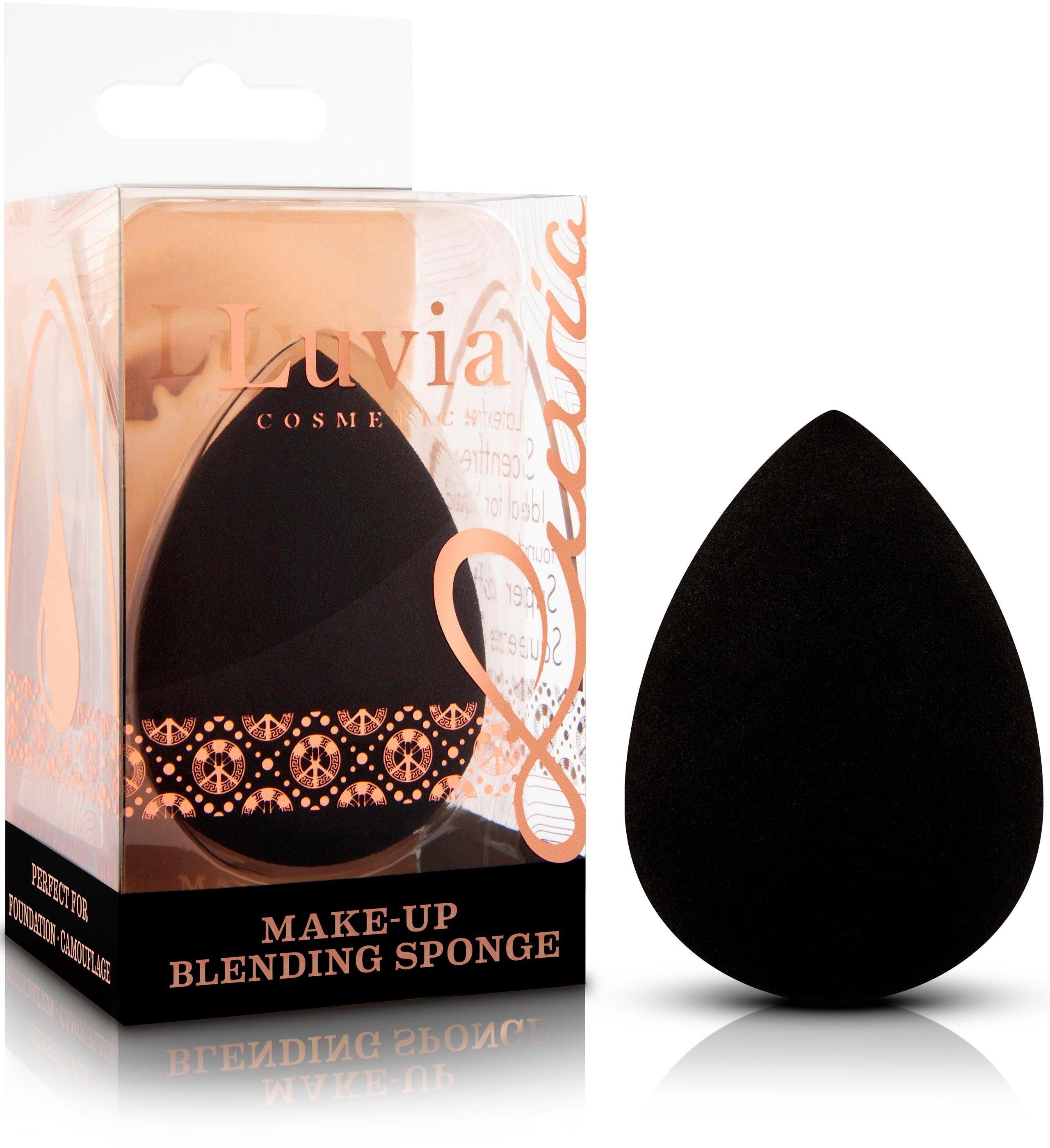 Luvia Cosmetics Make-up Schwamm CLASSIC MAKE-UP SPONGE, Fleckenloses Auftragen, für flüssige und pudrige Produkte, kein Latex.
