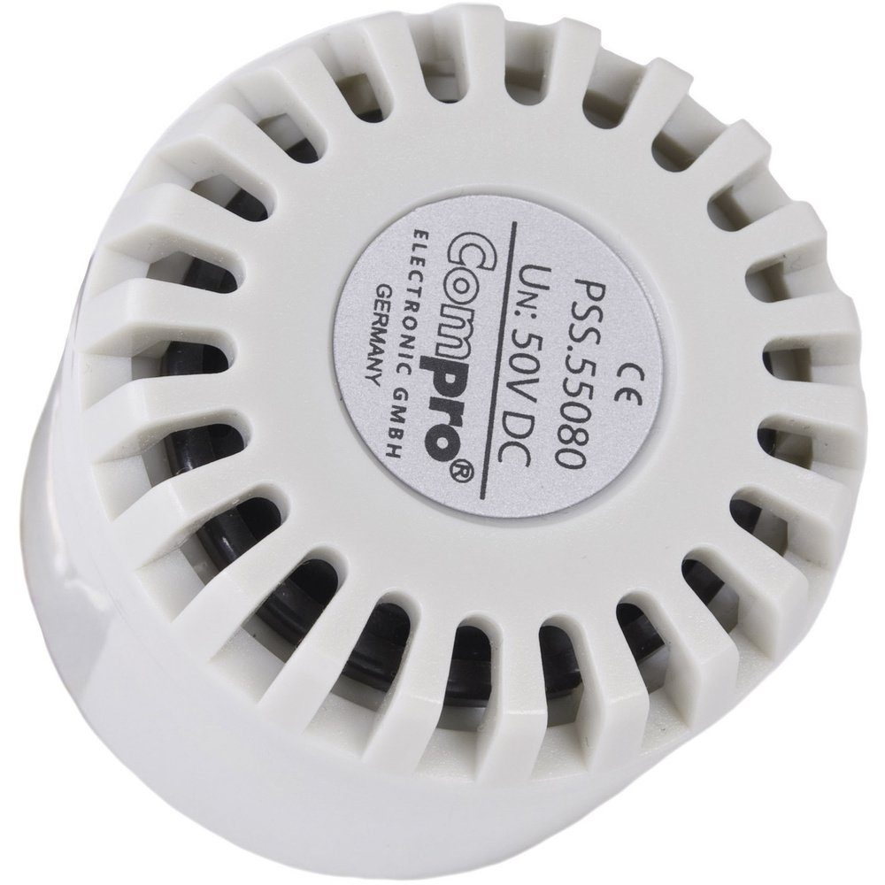 ComPro Sensor ComPro Signalsirene PSS.55.030.W 12 dB, V/DC PSS.55.030 Einzelton (PSS.55.030) 110