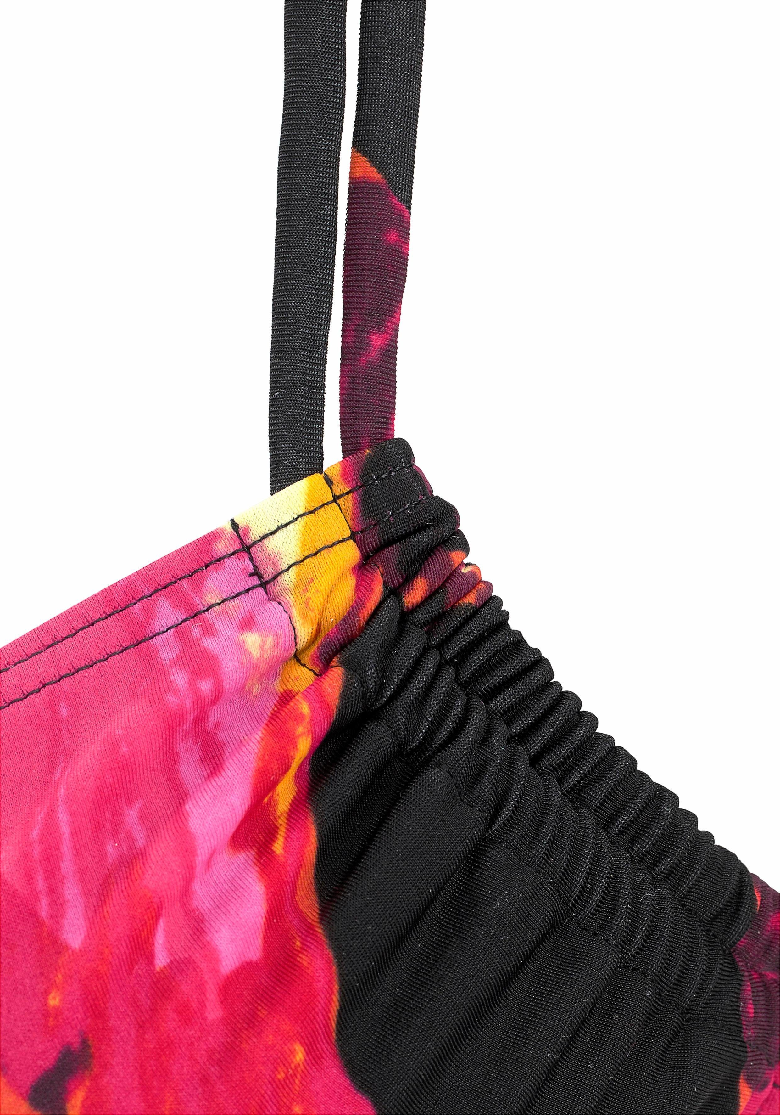 LASCANA Bügel-Bikini mit plakativem Blütenprint