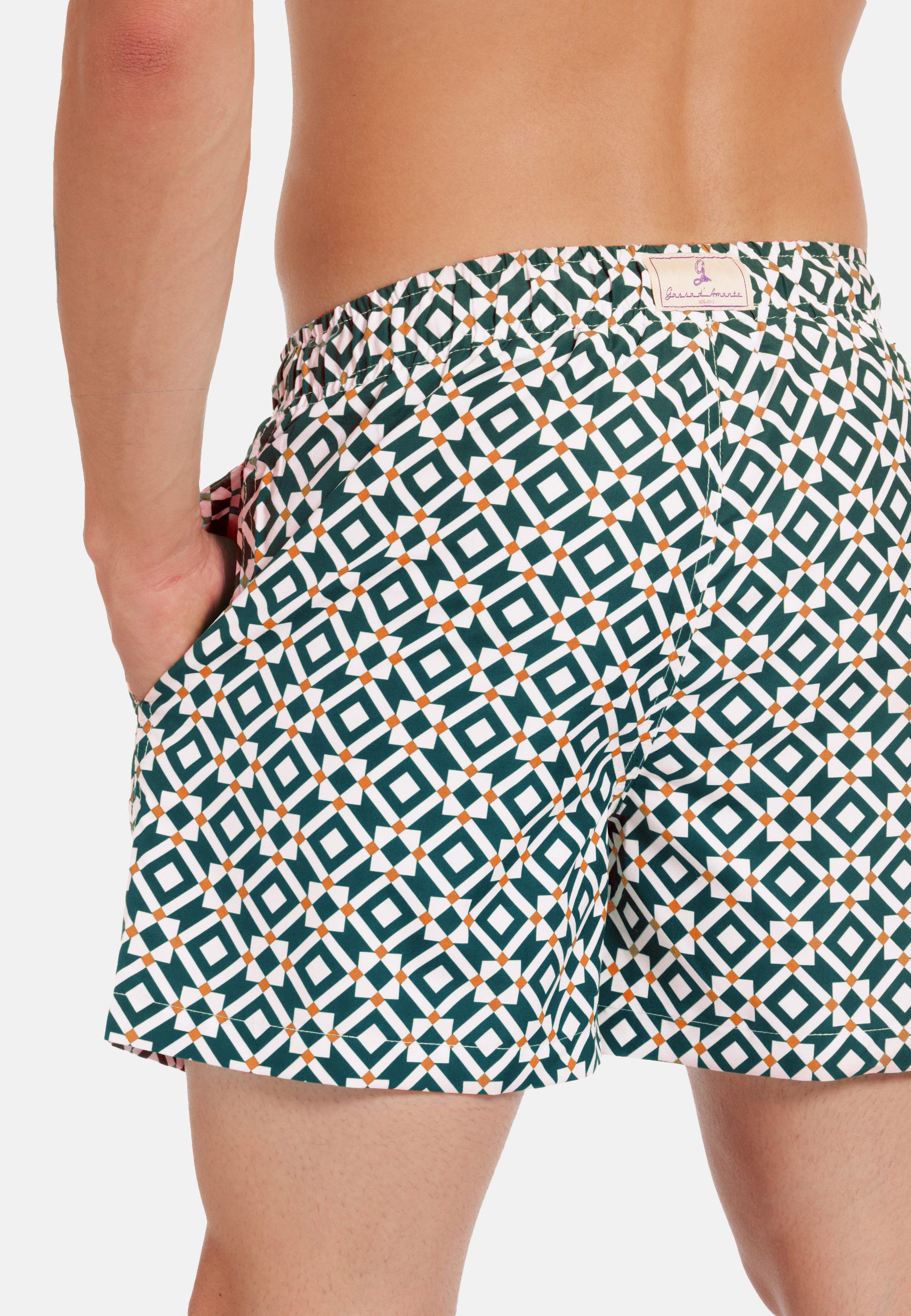 Gassa d'Amante Badehose Taormina (1-St) mit verstellbarem Dehnbund und Kordelzug – Bild 5 von 5