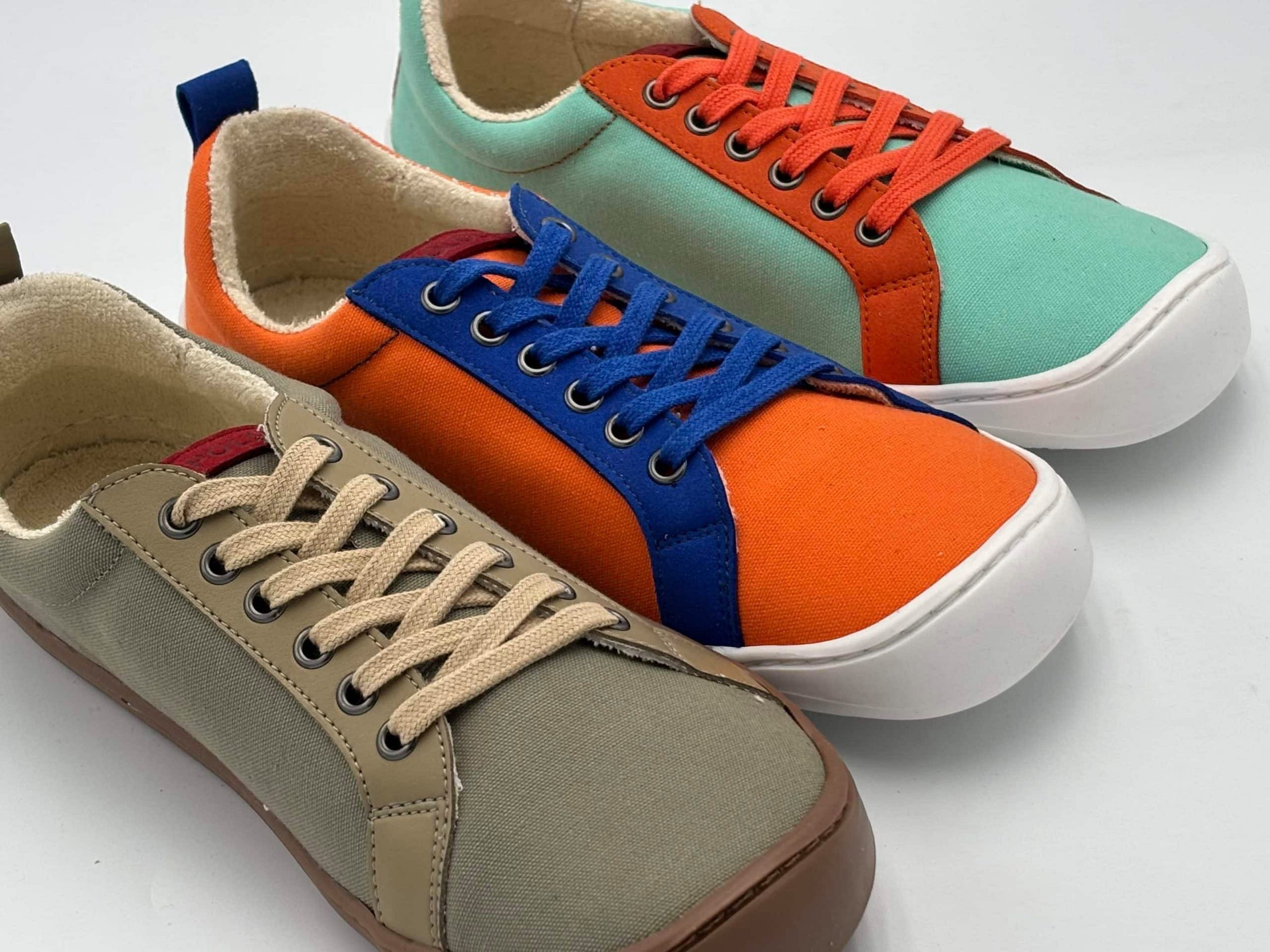 POLOLO Plus Barfuß Sneaker für Erwachsene, Baumwoll Barfußschuh