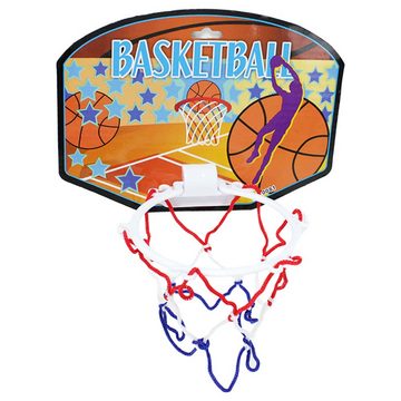 Aufblasbares Bällebad Mini Basketballkorb fürs Zimmer inkl. Ball und Nadel