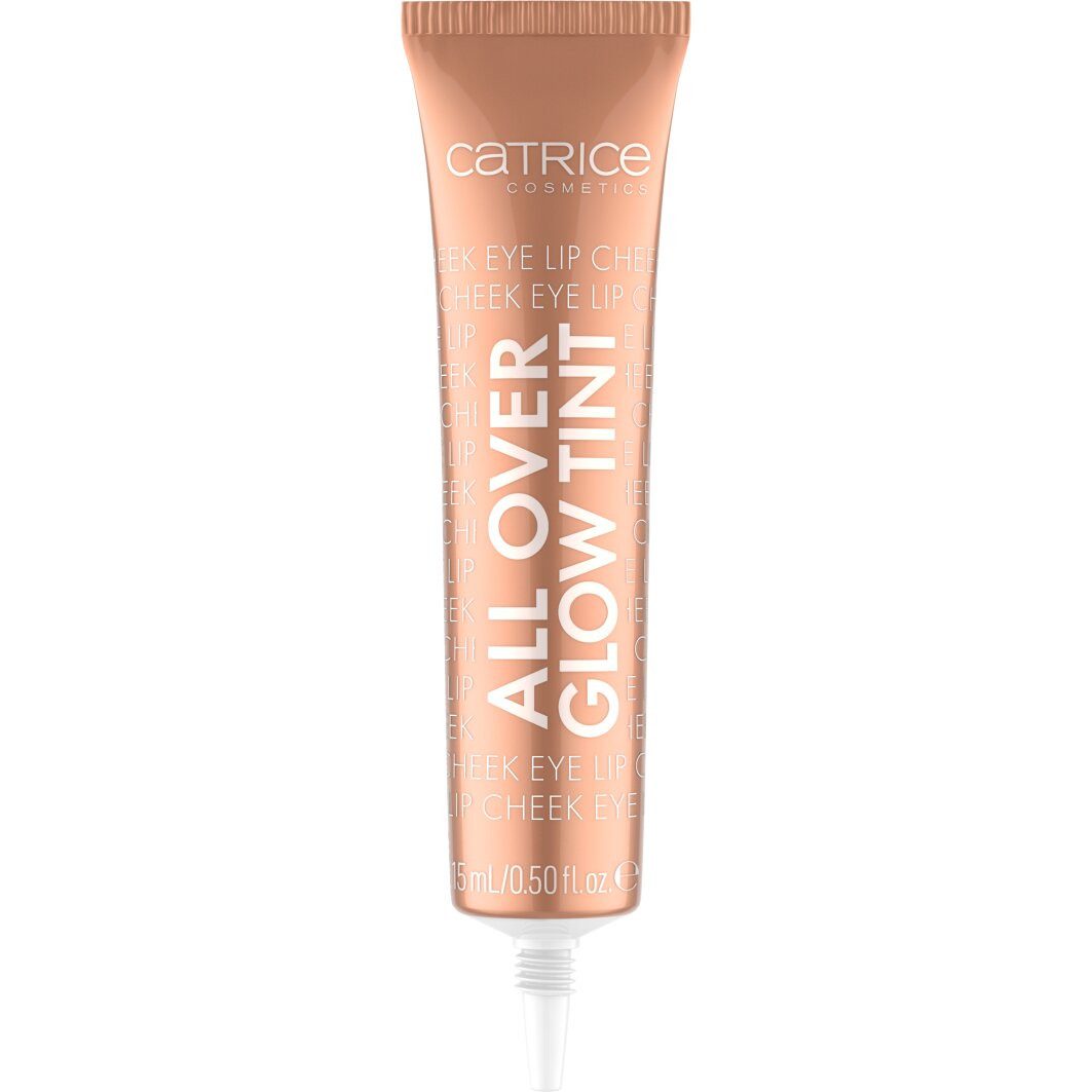 Catrice Lippenöl All Over Glow Tint, 3-tlg., Sanfter Schimmer, mit Vitamin C, vegan und ohne Parfüm.