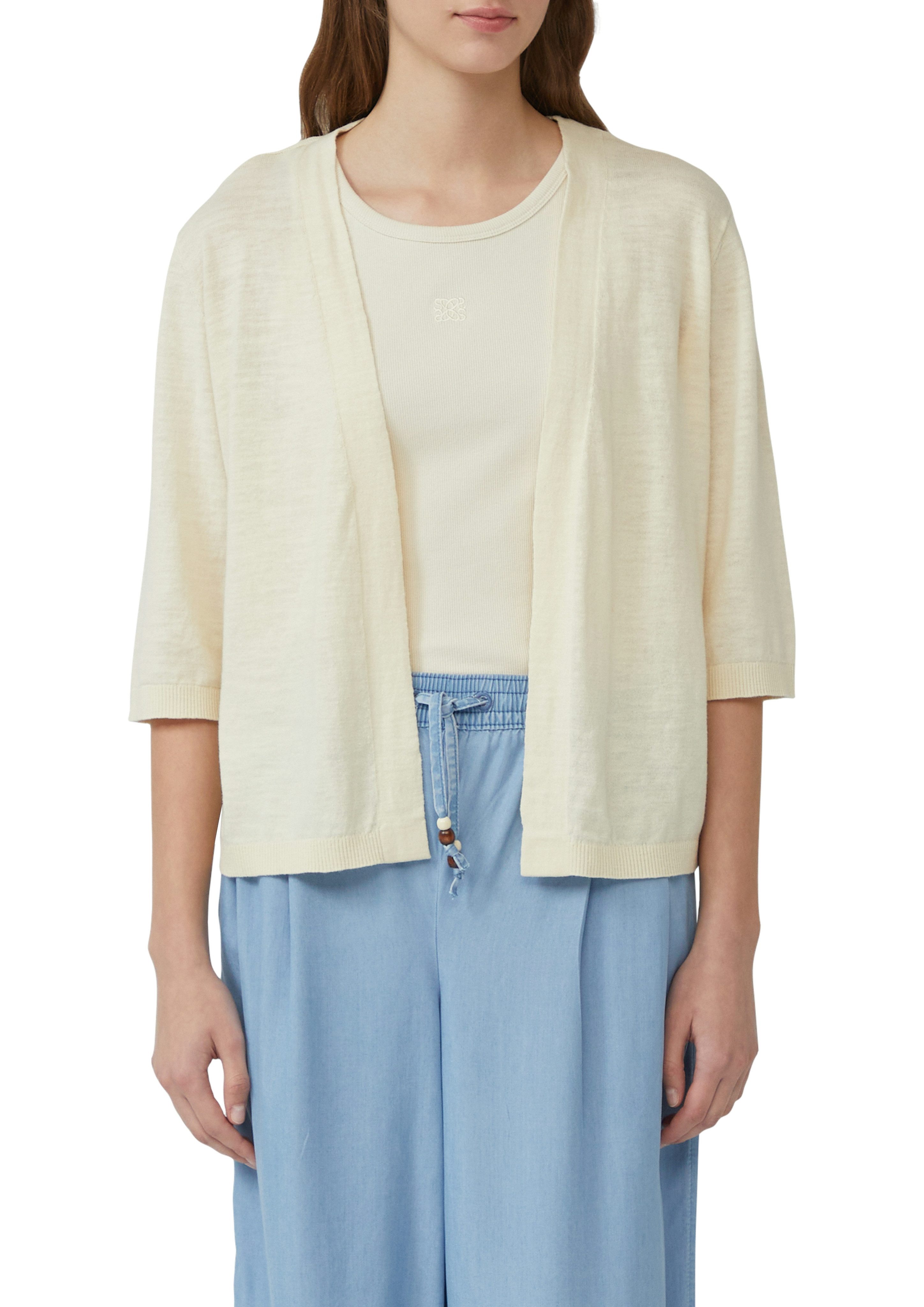 s.Oliver Cardigan ohne Verschluss und 3/4-Arm günstig online kaufen