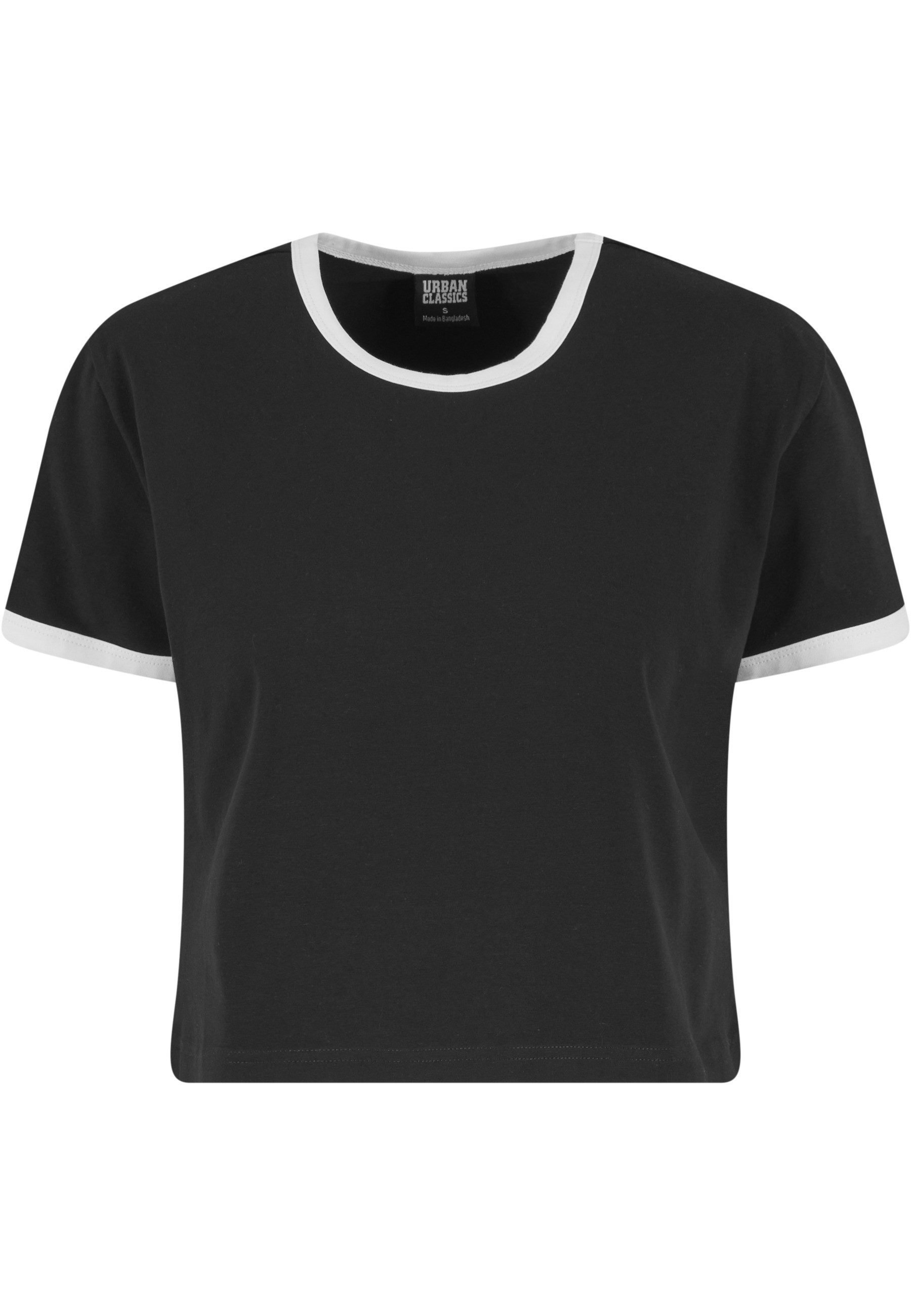 T-Shirt Urban Classics Ladies Contrast Retro T-Shirt