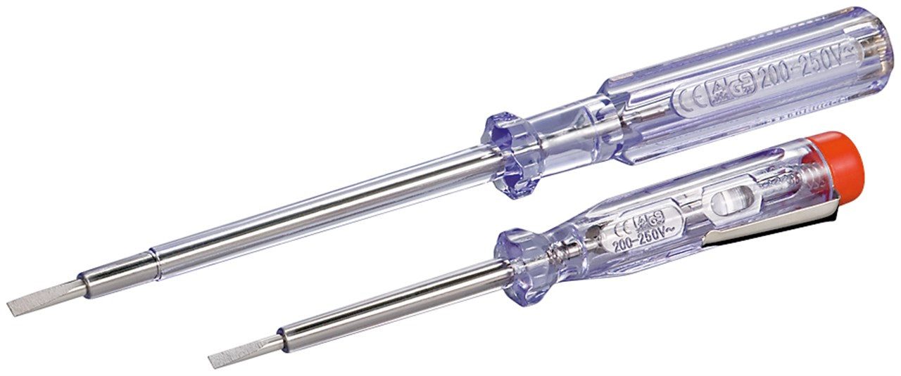 fixPOINT Kabelbinder Spannungsprüfer-Set 60 mm und 100 mm - 2x 1-phasiger Spannungsprüfer f