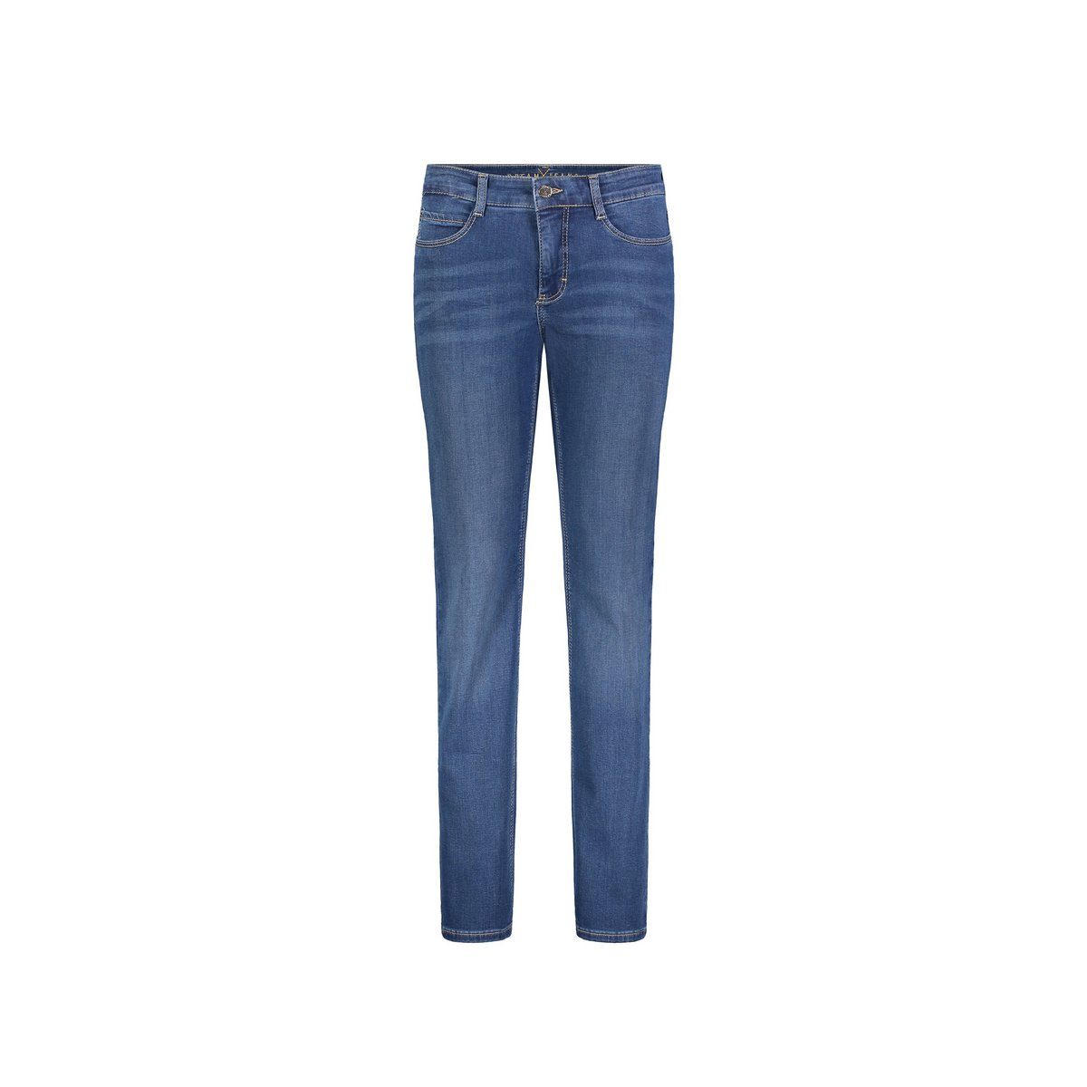 MAC Straight-Jeans regular (1-tlg) blau
