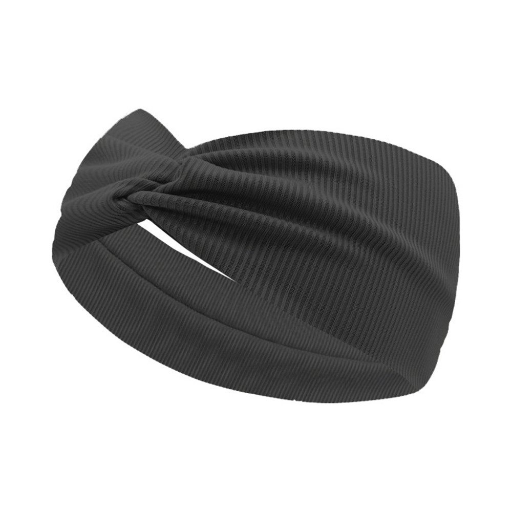 Zaewry Haargummi 6 Stück Boho Stirnbänder, Rutschfest Stirnband,Damen Haargummi, 2-tlg., für kurzes Haar, Yoga, Workout, Laufen, Sport