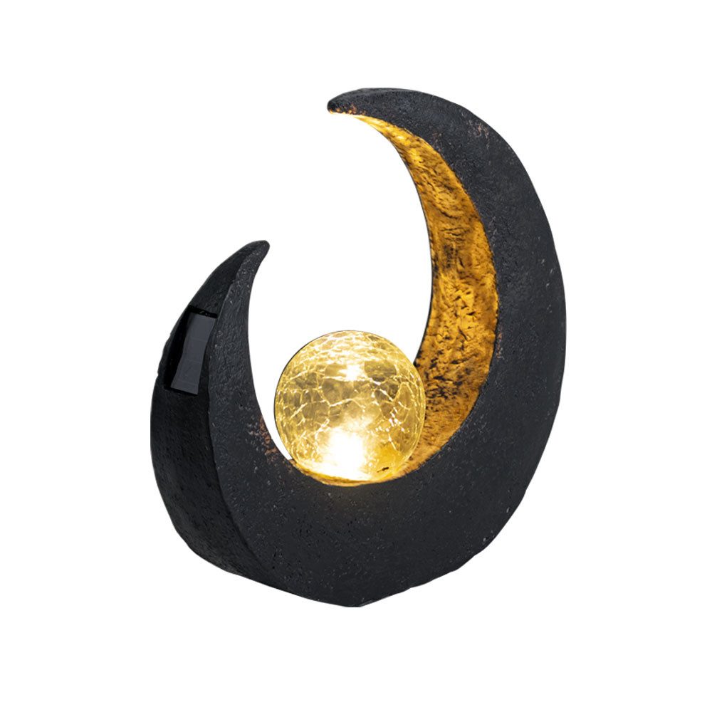 GLOBO LIGHTING Gartenleuchte, LED-Leuchtmittel fest verbaut, LED Mondsichel günstig online kaufen