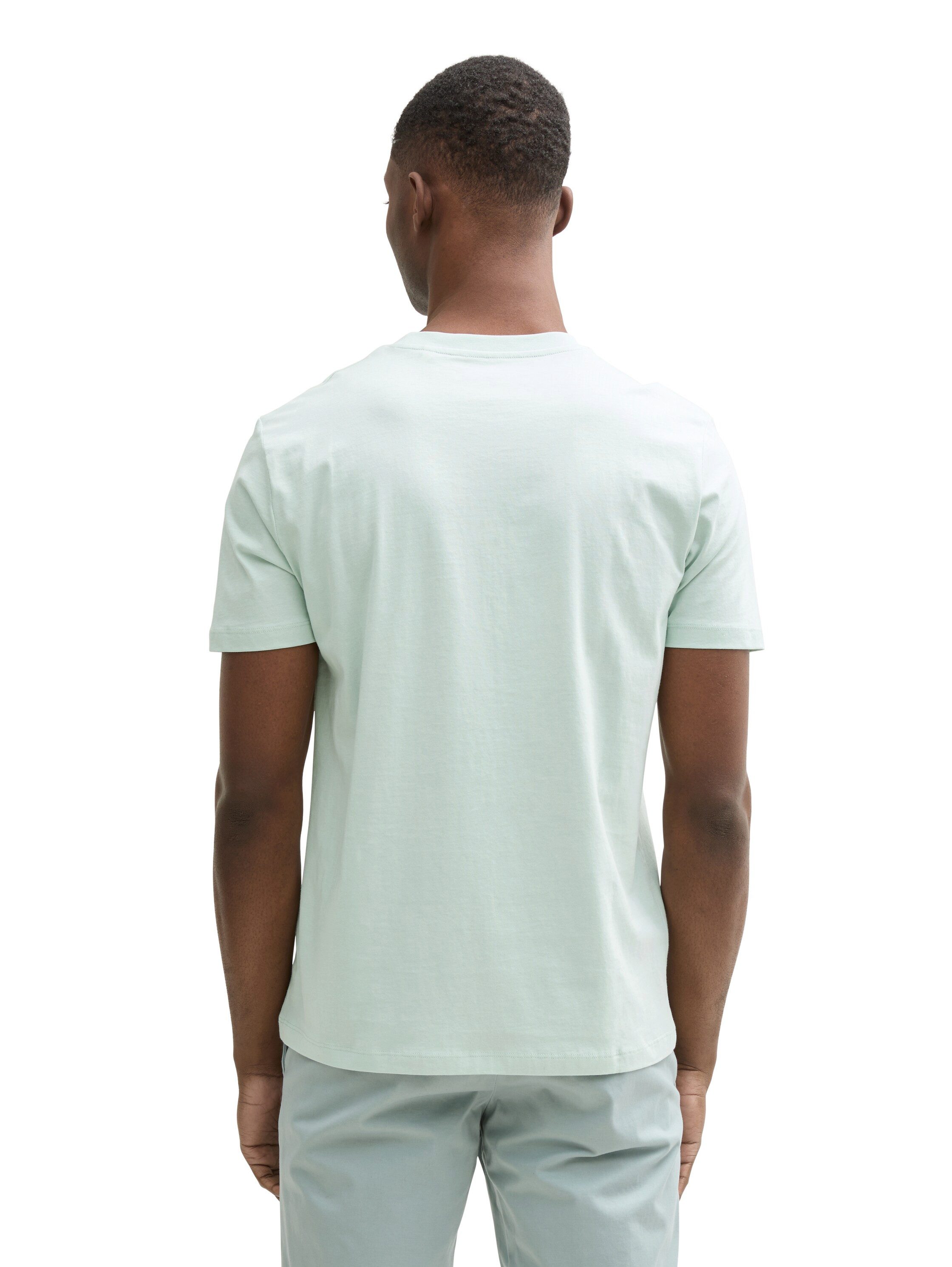 TOM TAILOR Denim T-Shirt mit verschiedenen günstig online kaufen