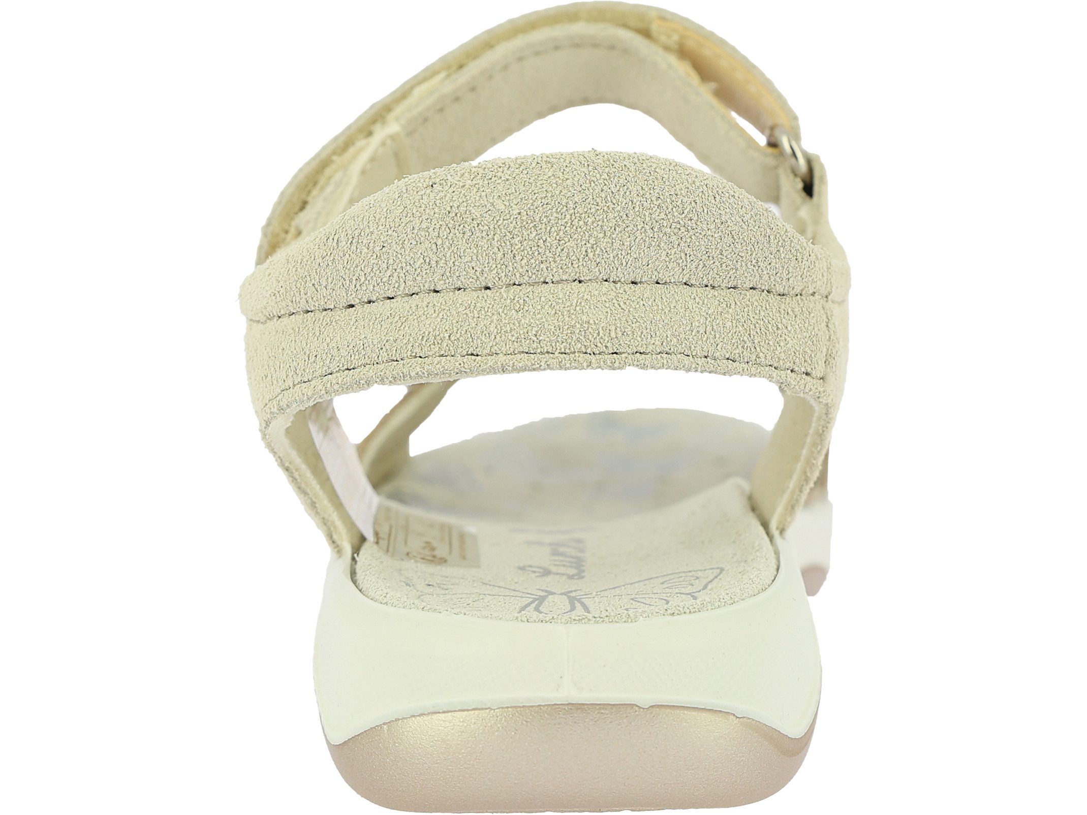 Lurchi Fiori Sandale Klettschuh mit Leo-Muster, Größenschablone zum Download