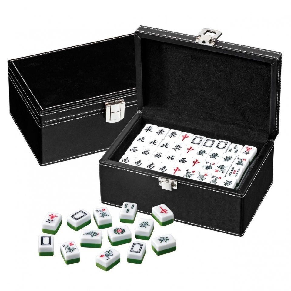 Philos Spiel, Mah Jongg - klein - Kunstleder