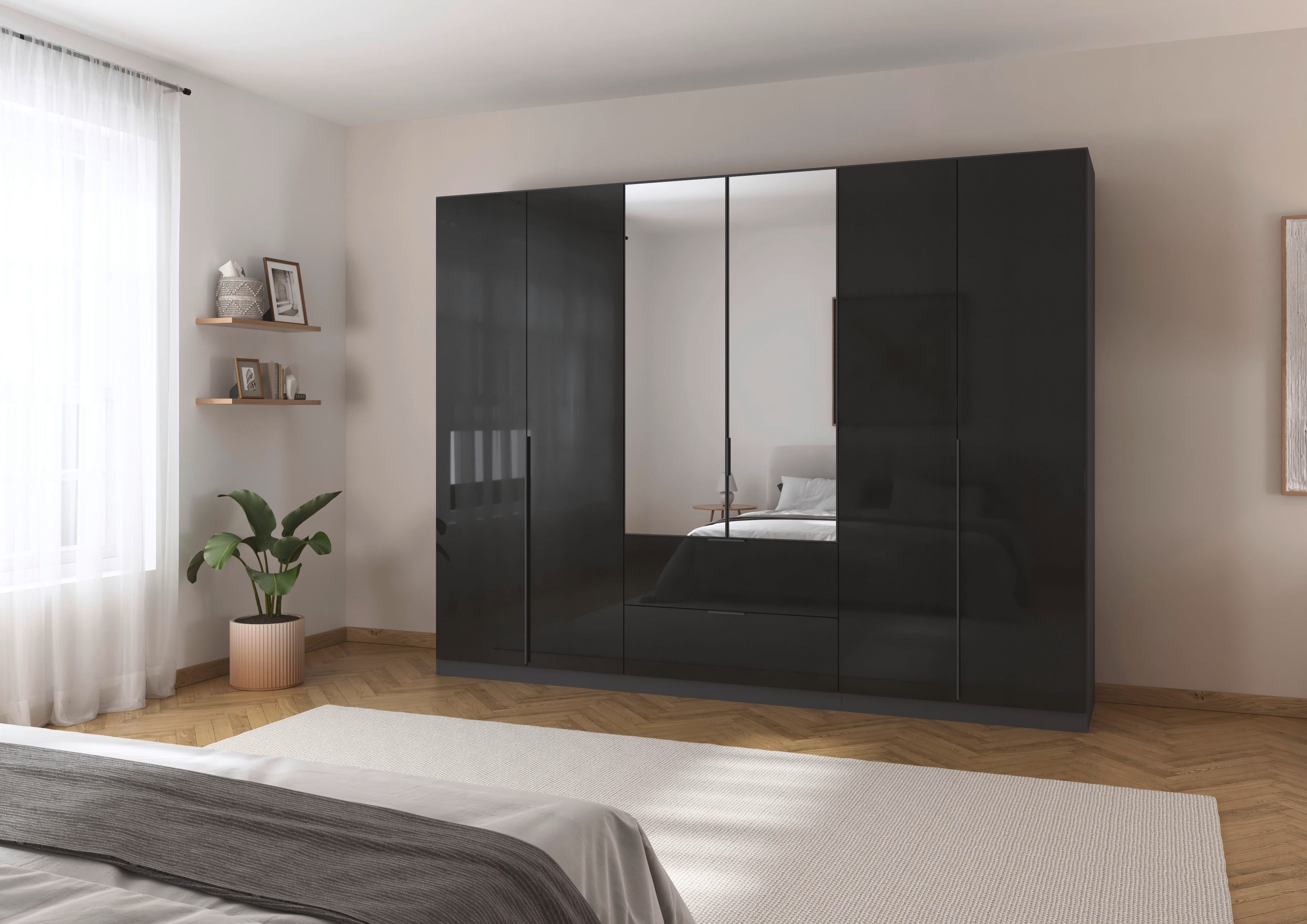 rauch Drehtürenschrank "Kleiderschrank Schrank Garderobe AGORDO mit Dekor- günstig online kaufen