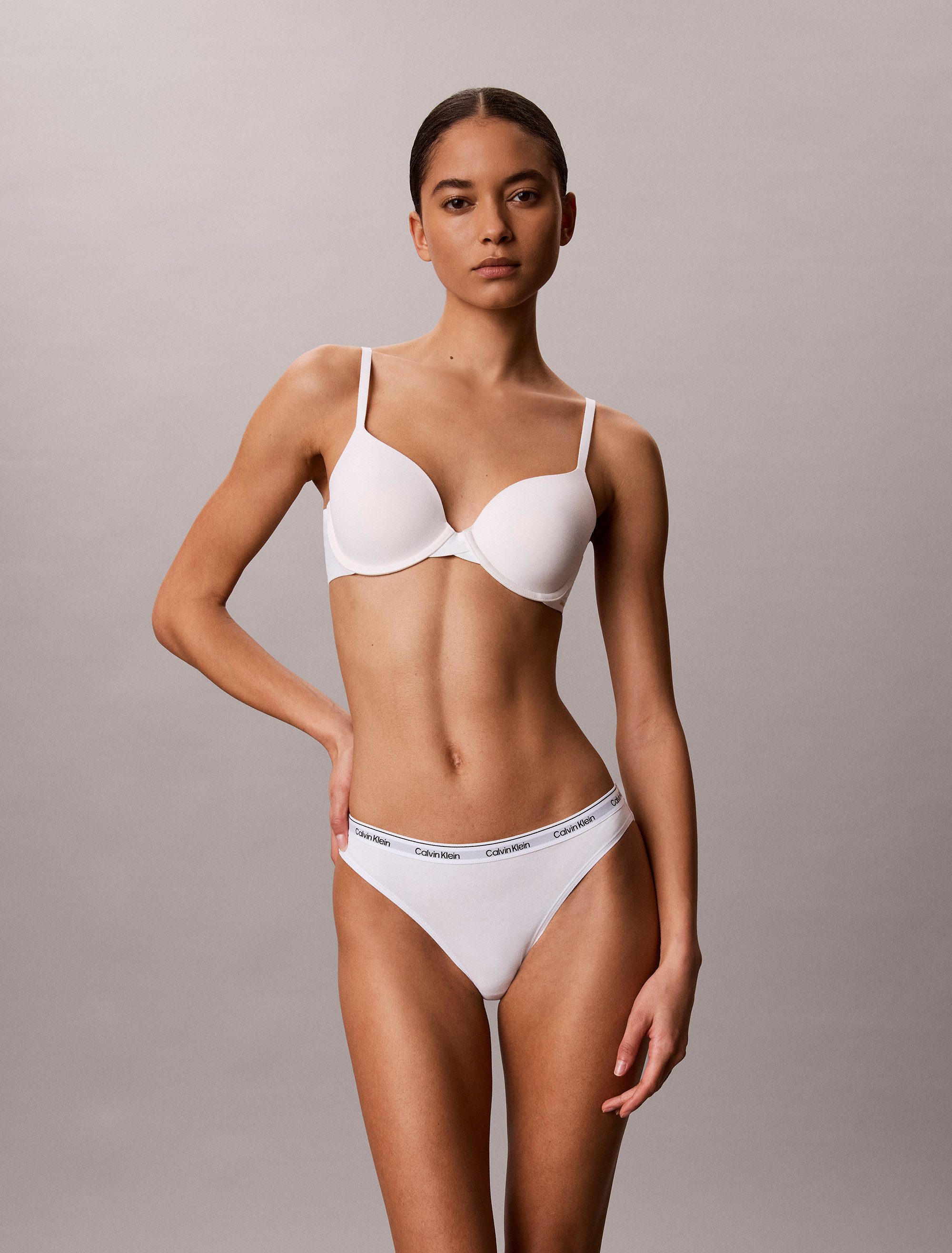 Calvin Klein Underwear Bikinislip BIKINI 3PK (Packung, 3er-Pack) Körpernahe Passform mit elastischem Bund