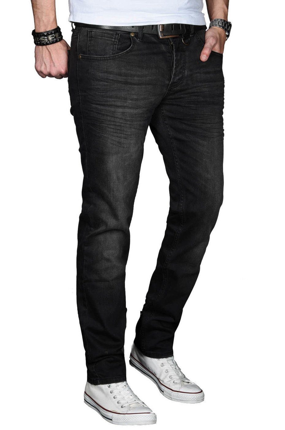 Alessandro Salvarini Straight-Jeans ASMinero Slim Fit günstig online kaufen