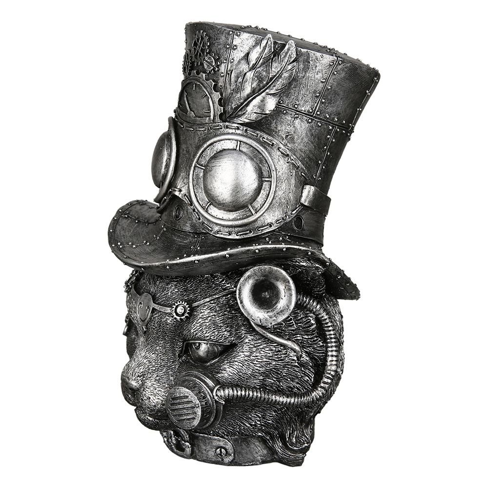 Brillibrum Dekofigur Zahnrad Design Steampunk Skulptur günstig online kaufen