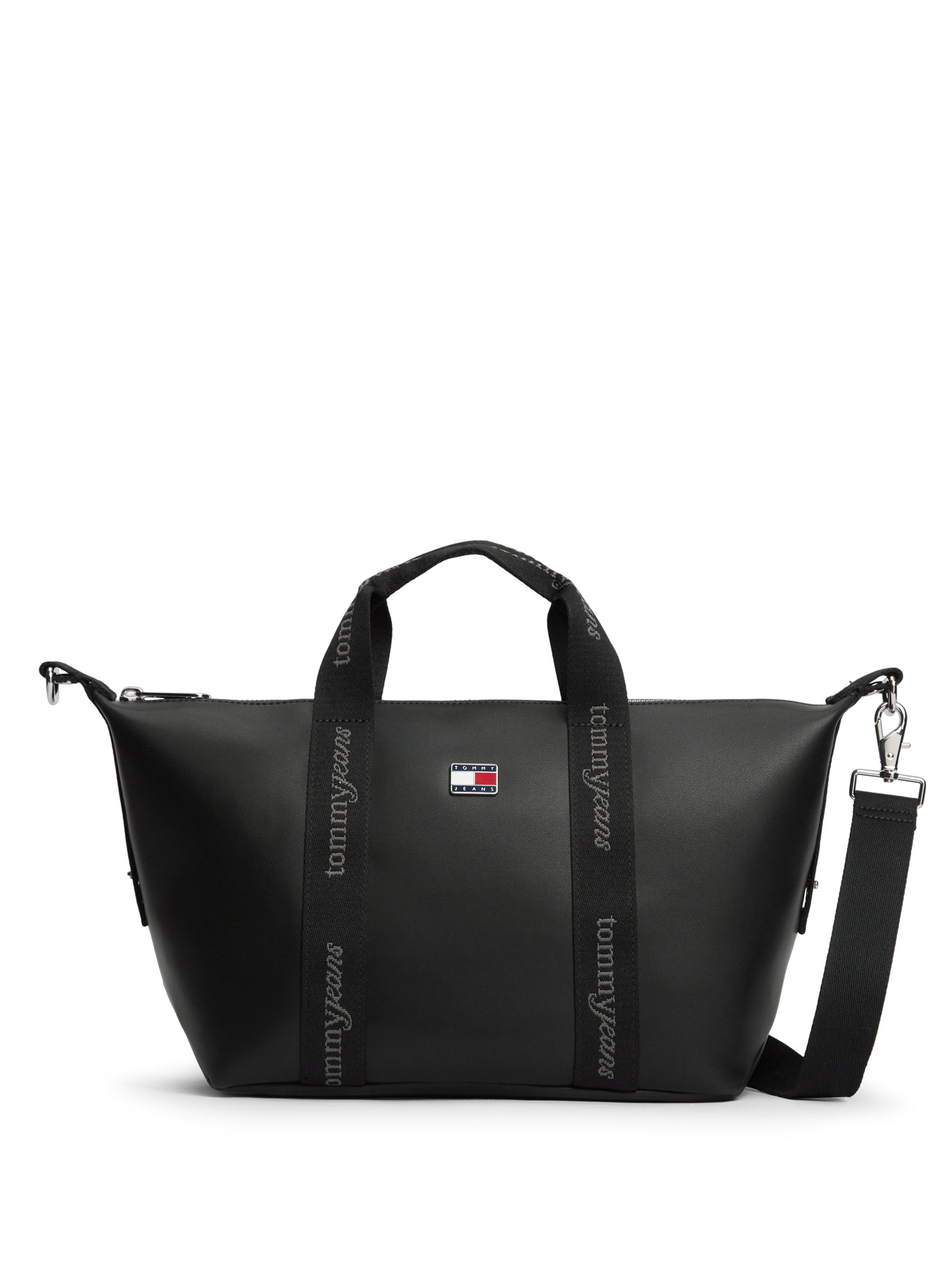 Tommy Jeans Handtasche TJW DAILY ELEVATED MINI TOTE, Damen Schultertasche, Umhängetasche mit Logoschriftzügen