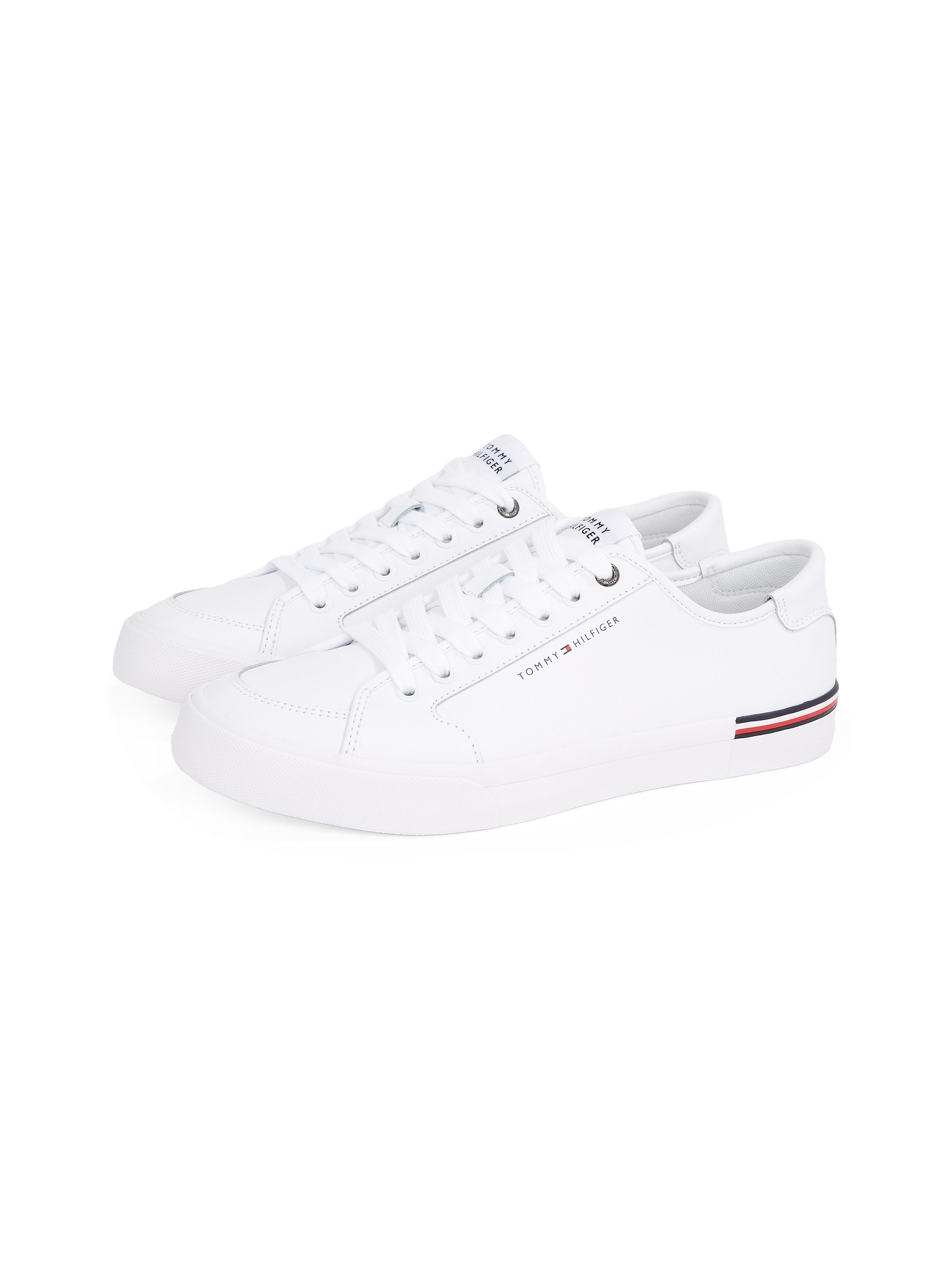 Tommy Hilfiger CORE CORPORATE VULC LEATHER Sneaker, Freizeitschuh, Halbschu günstig online kaufen