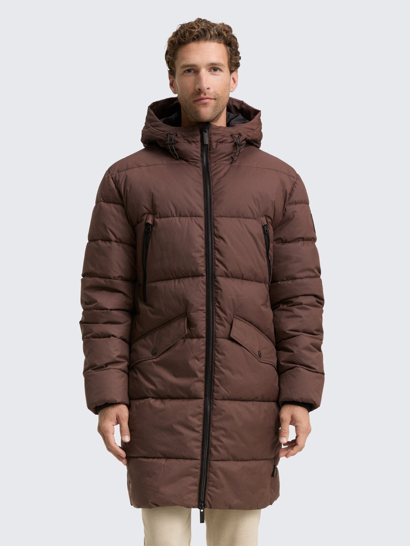 TOM TAILOR Wintermantel Куртки Puffer Parka mit Kapuze
