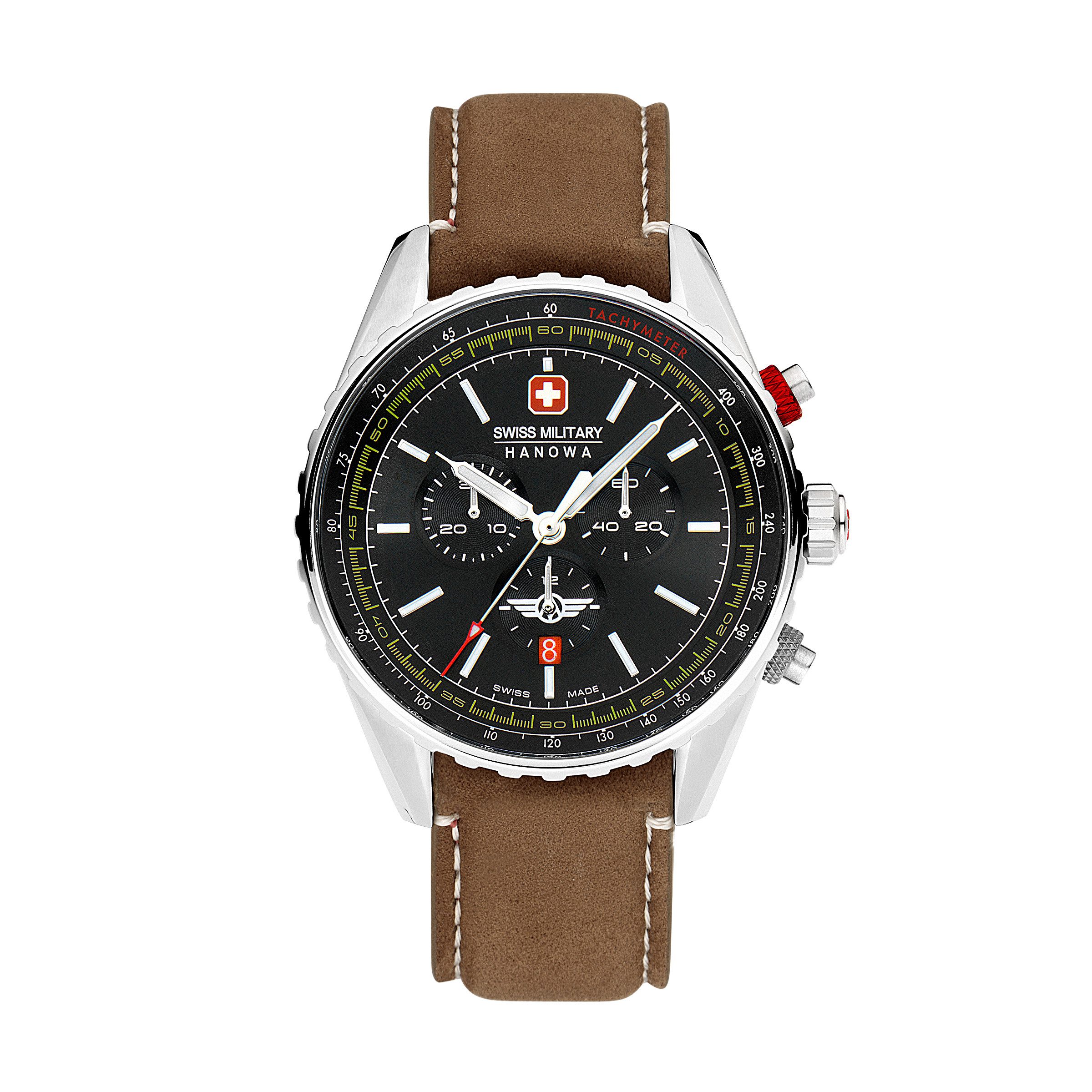 Swiss Military Hanowa Quarzuhr Quarzuhr Herrenuhr 44 Quarz Herren