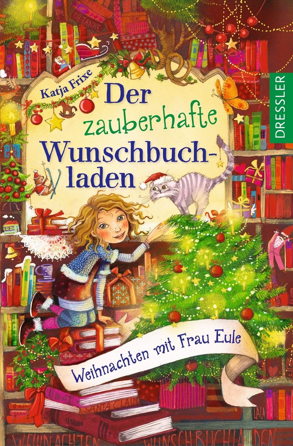 Kinderbuch Der zauberhafte Wunschbuchladen 5. Weihnachten mit Frau Eule Katja Frixe