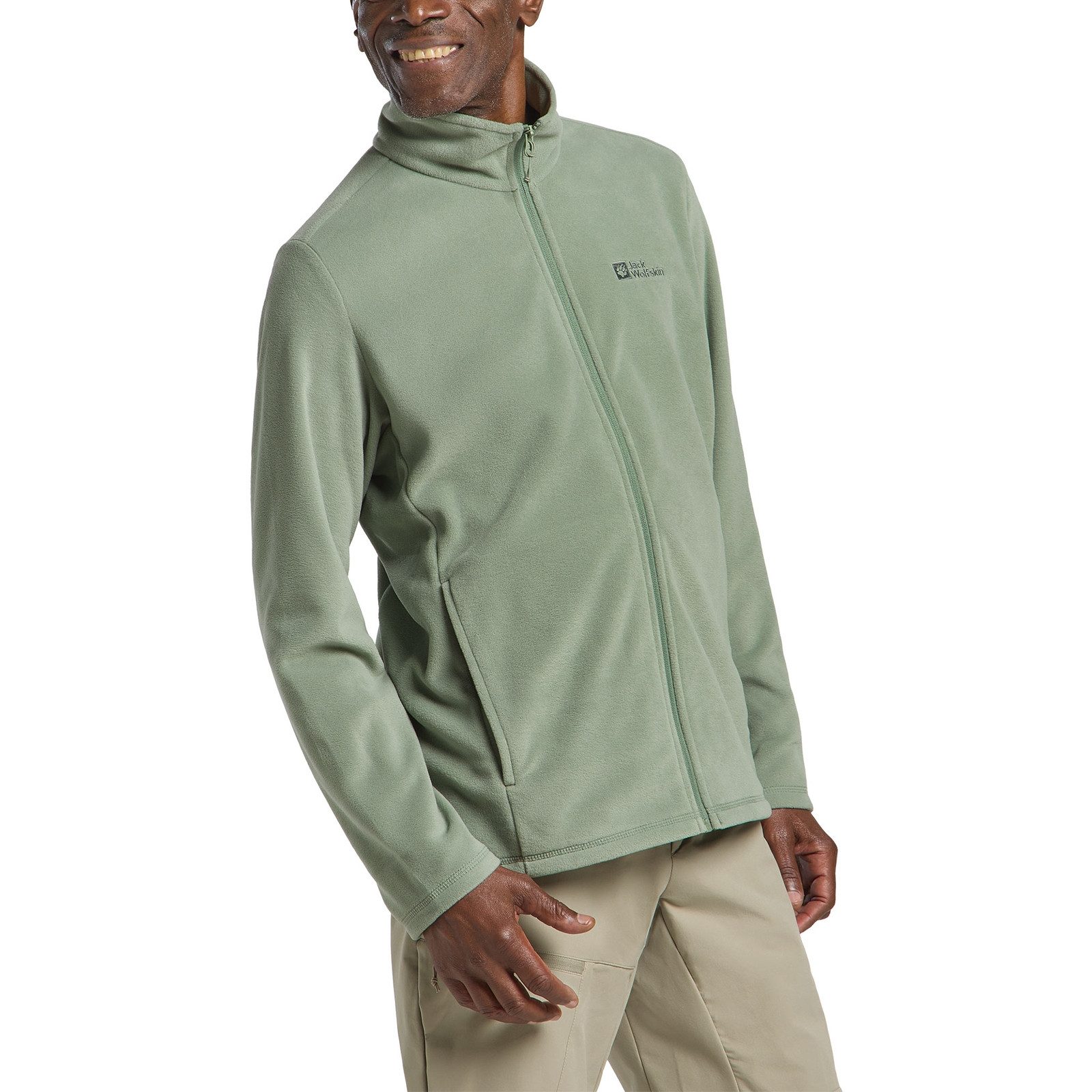 Jack Wolfskin Fleecejacke Taunus FZ M mit Innentaschen günstig online kaufen