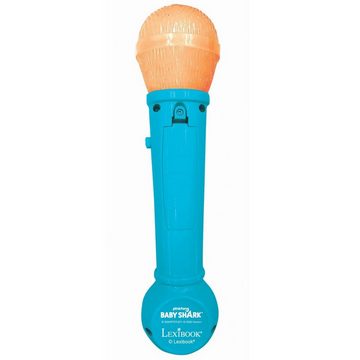 Lexibook® Baby Shark Mikrofon mit Melodien Licht- und Soundeffekten CD-Player