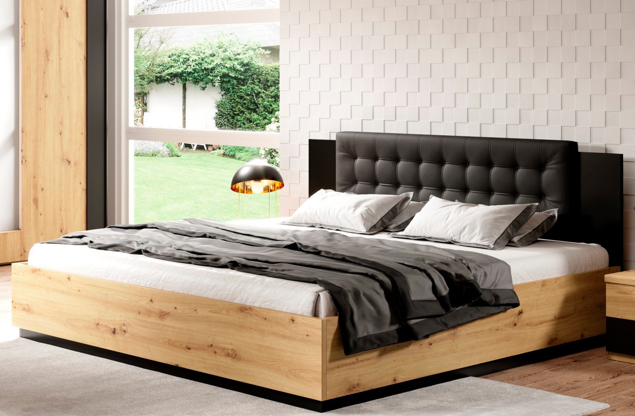 INOSIGN Bettgestell Sigma, Doppelbett in zwei günstig online kaufen