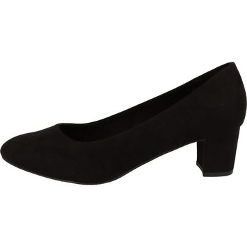 Jane Klain 223-921 Damen Schuhe klassische Komfort Pumps Schwarz Pumps