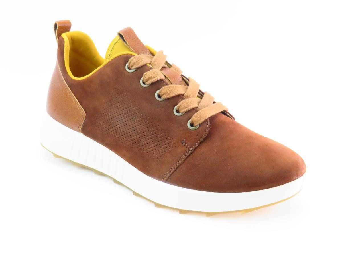 Legero Essence Nubuk cognac Schnürschuh