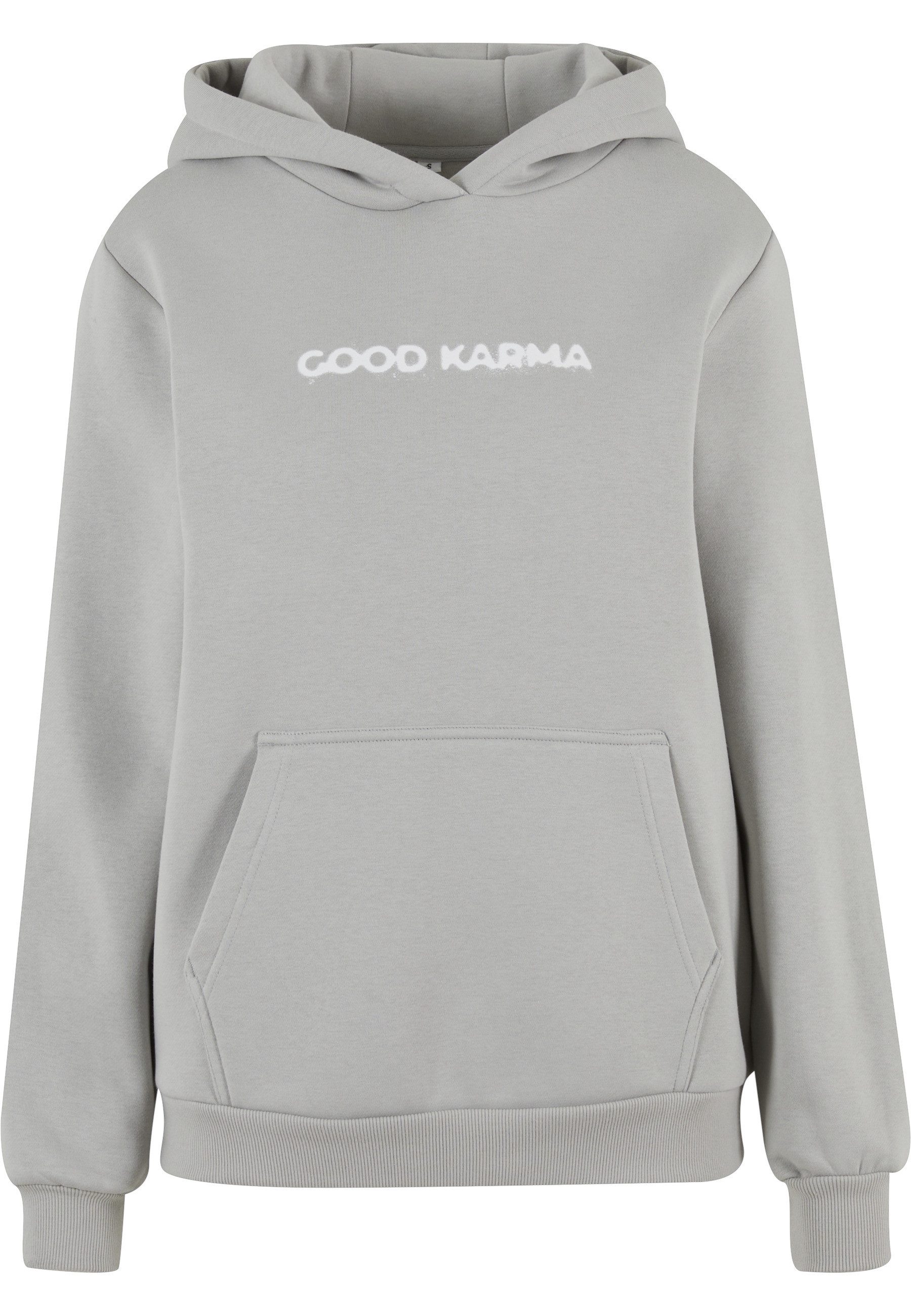Kapuzensweatshirt Miss Tee Karma Butterfly Ladies Fluffy Hoody